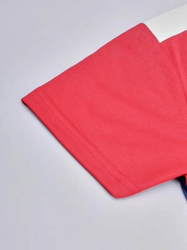 Boys Colorblock Slim Fit Polo T-shirt with TECHNO COOL+ - Image 8