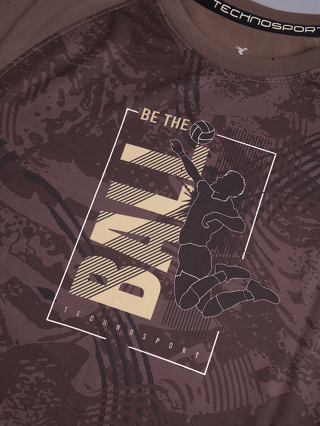 Boys Printed Slim Fit Crew Neck T-shirt with TECHNOLITE - Image 5