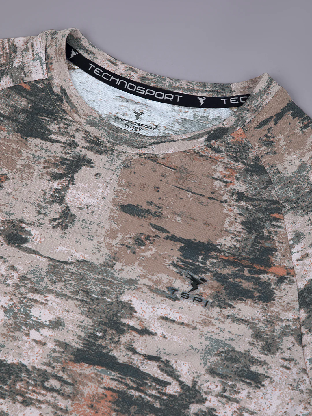 Boys Printed Slim Fit Round Neck Sports T-shirt with TECHNOCOOL+ - Image 7
