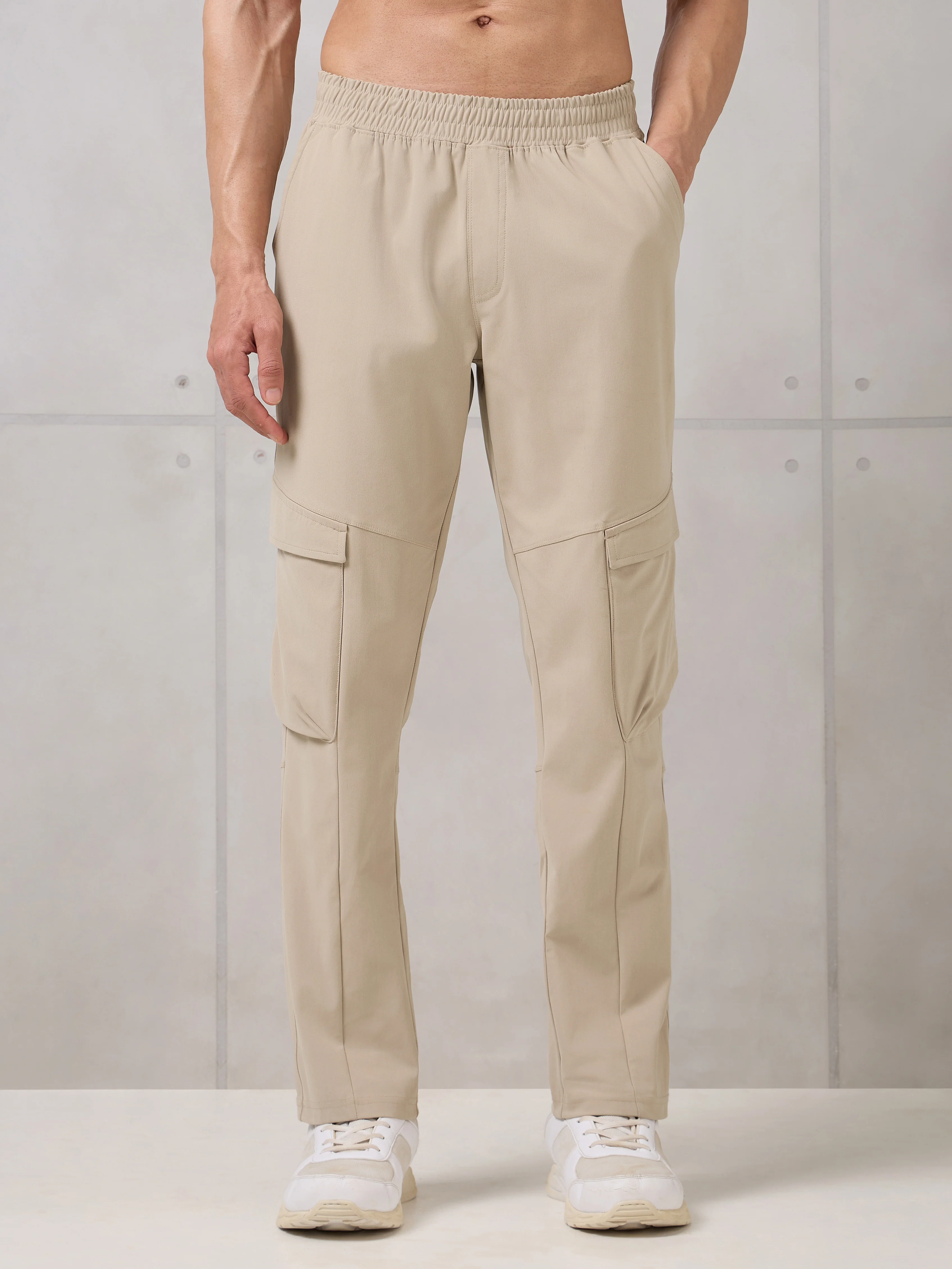 Men Active Out Cargo Trackpants with DURACOOL+ - Image 2