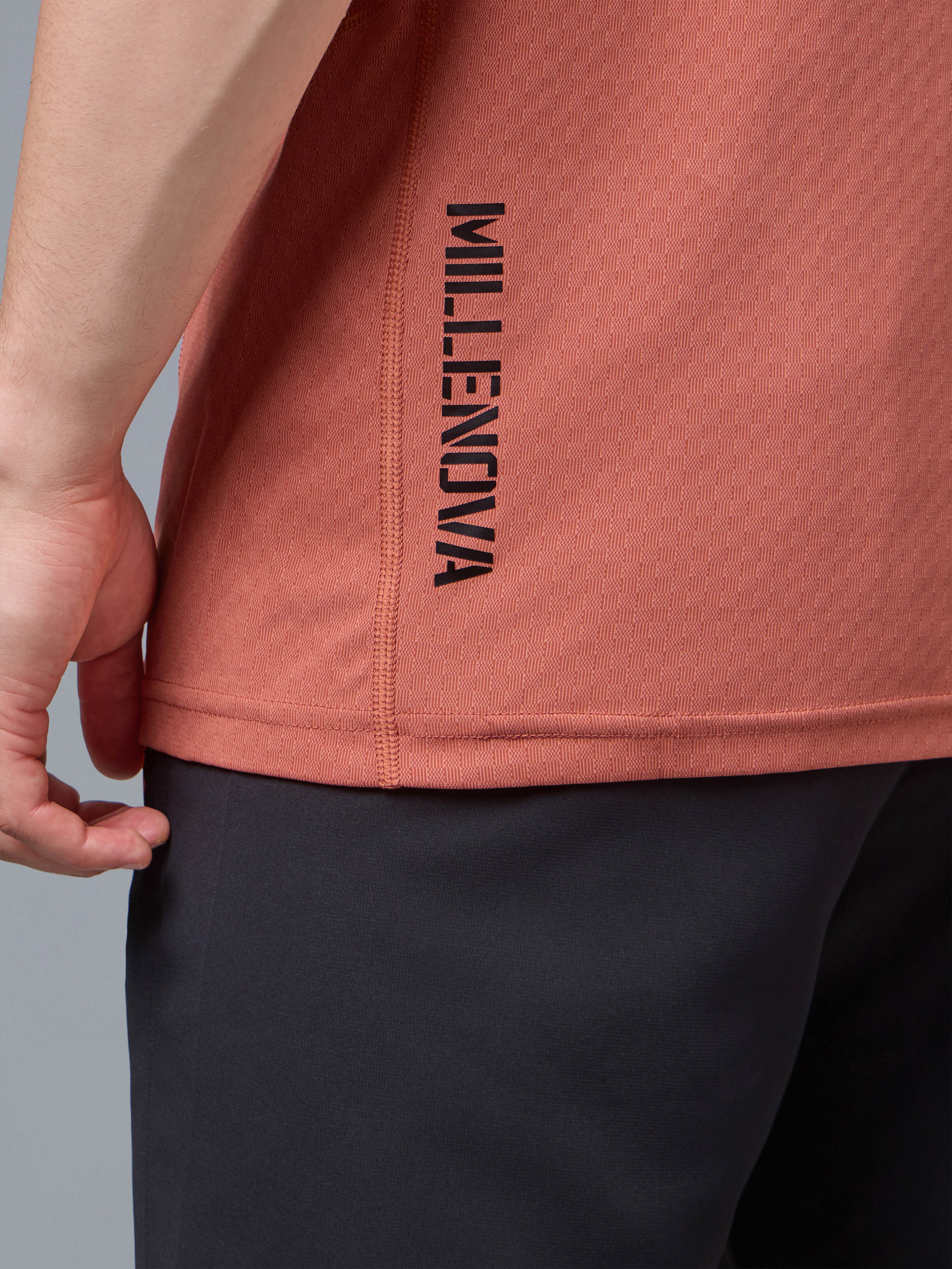 Men Jacquard Slim Fit Crew Neck Innerwear Vest with ELASTO LITE - Image 7