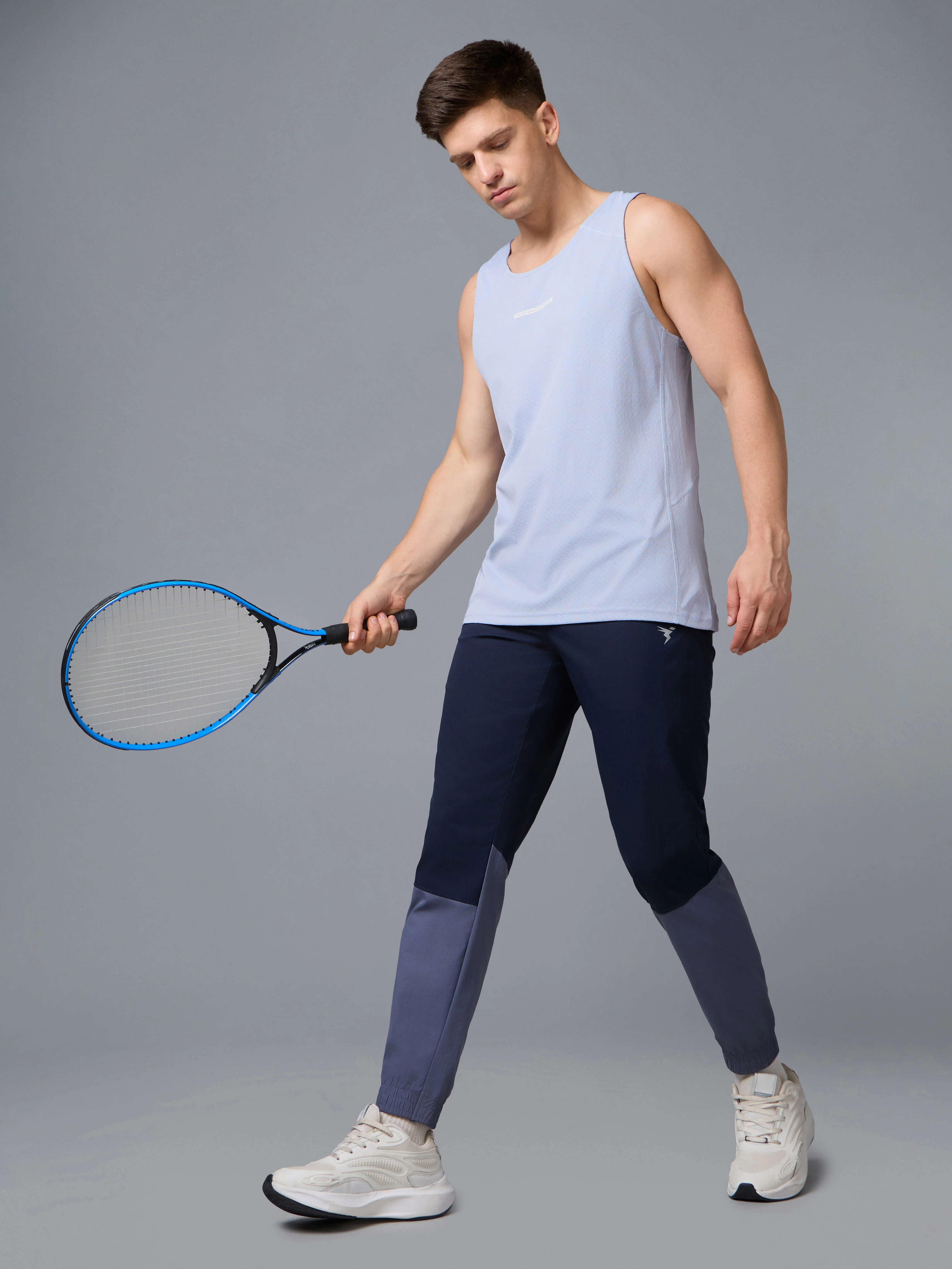 Men Jacquard Slim Fit Crew Neck Innerwear Vest with ELASTO LITE - Image 6