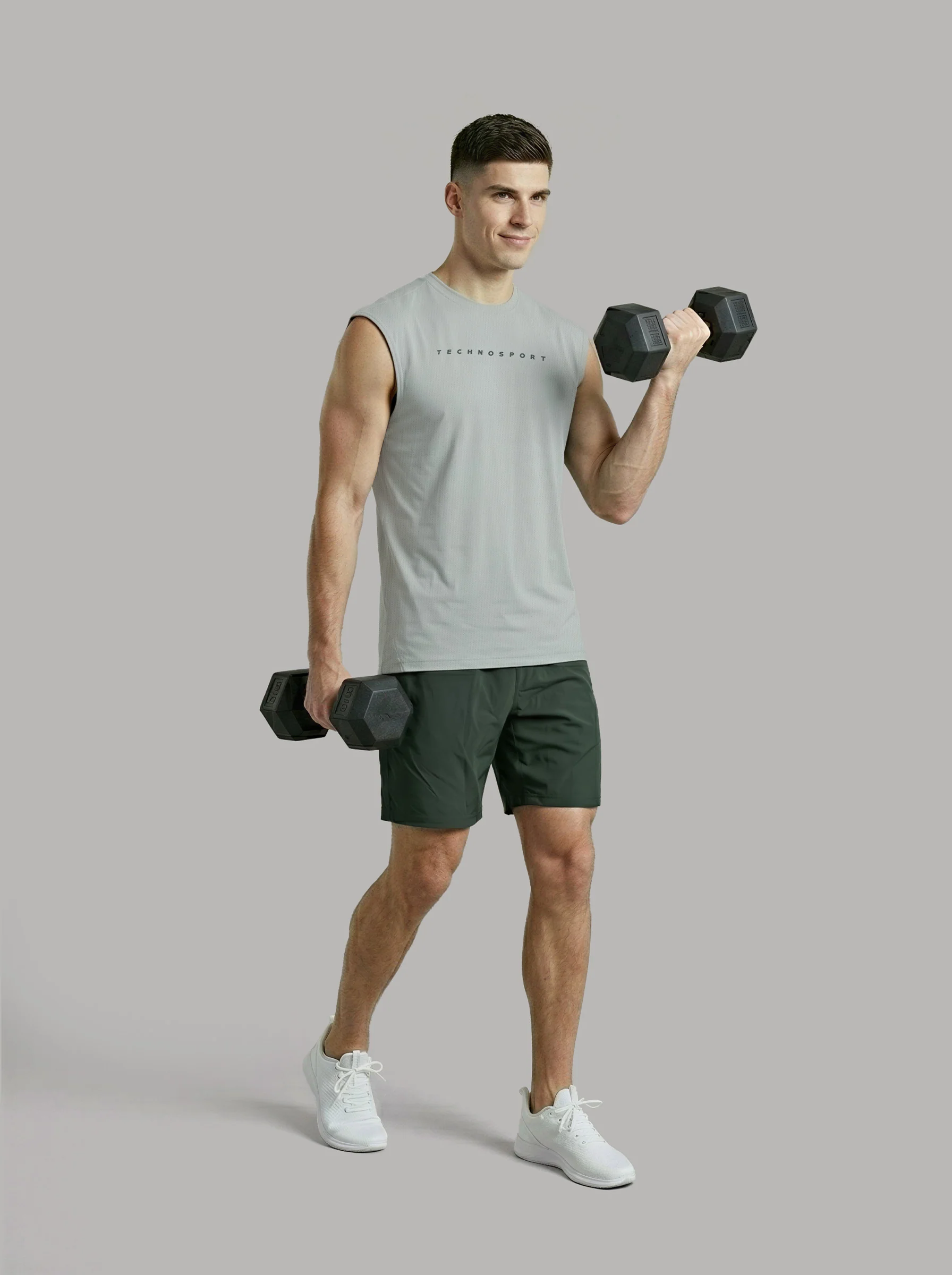 Men Jacquard Slim Fit Crew Neck Innerwear Vest with VENTMESH - Image 7