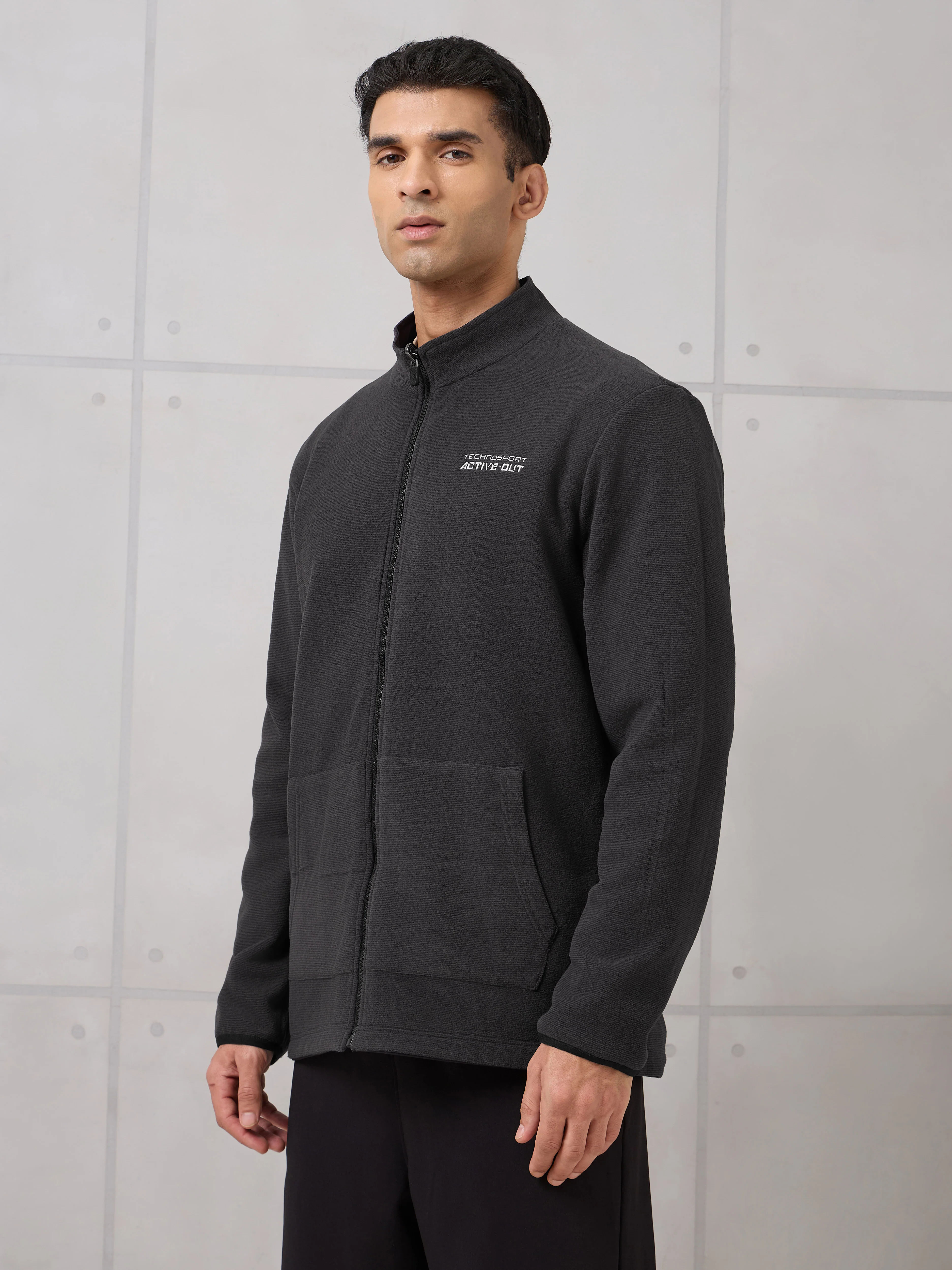 Men Kangaroo Pocket Reversible Winter Jacket with TECHNOWARM+ - Image 6