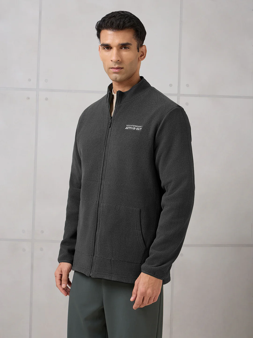Men Kangaroo Pocket Reversible Winter Jacket with TECHNOWARM+ - Image 6