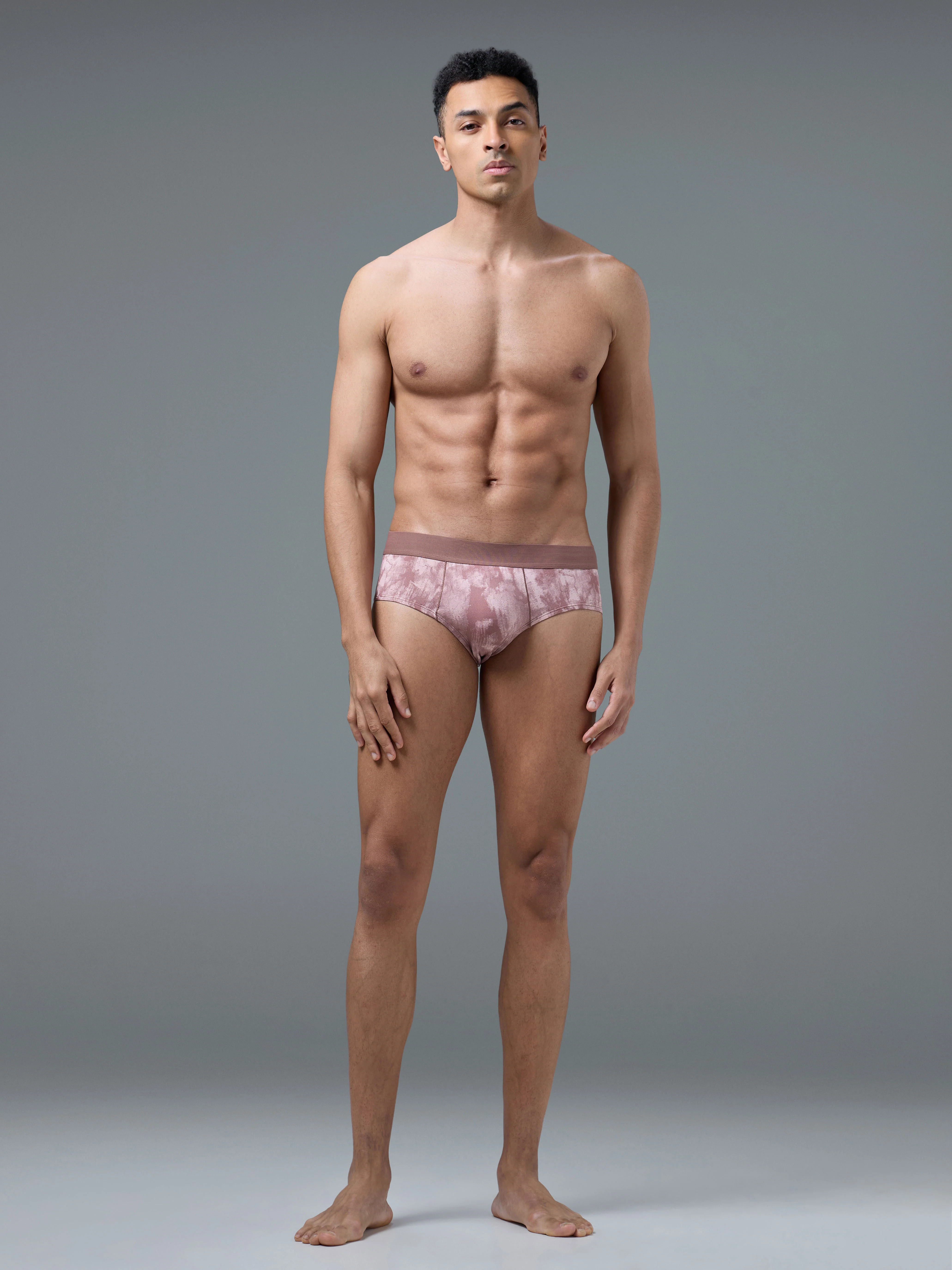 Men Printed Briefs with ELASTO LITE - Image 5
