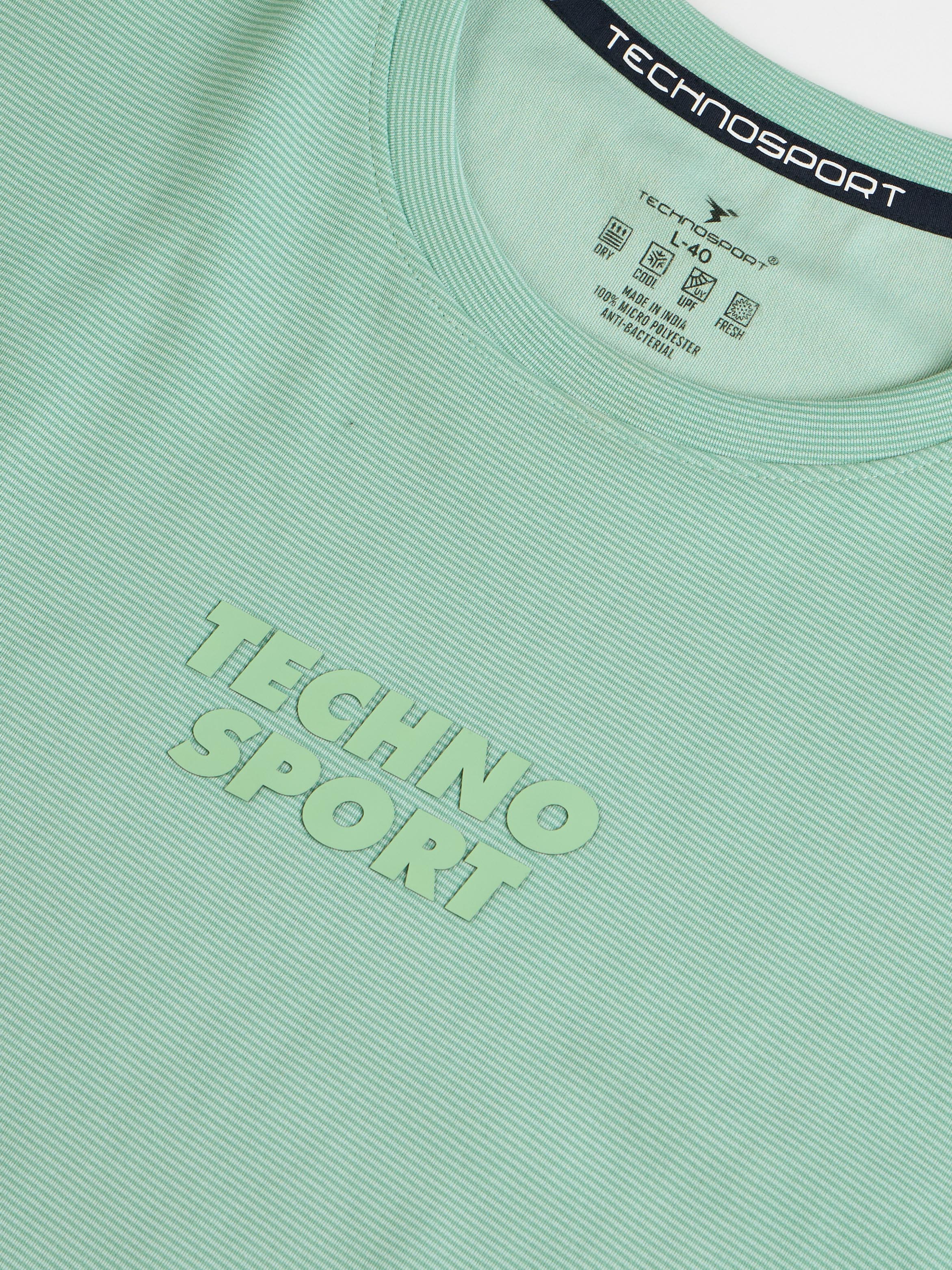 Men Printed Oversized Round Neck T-shirt with COTFLEX - Image 7