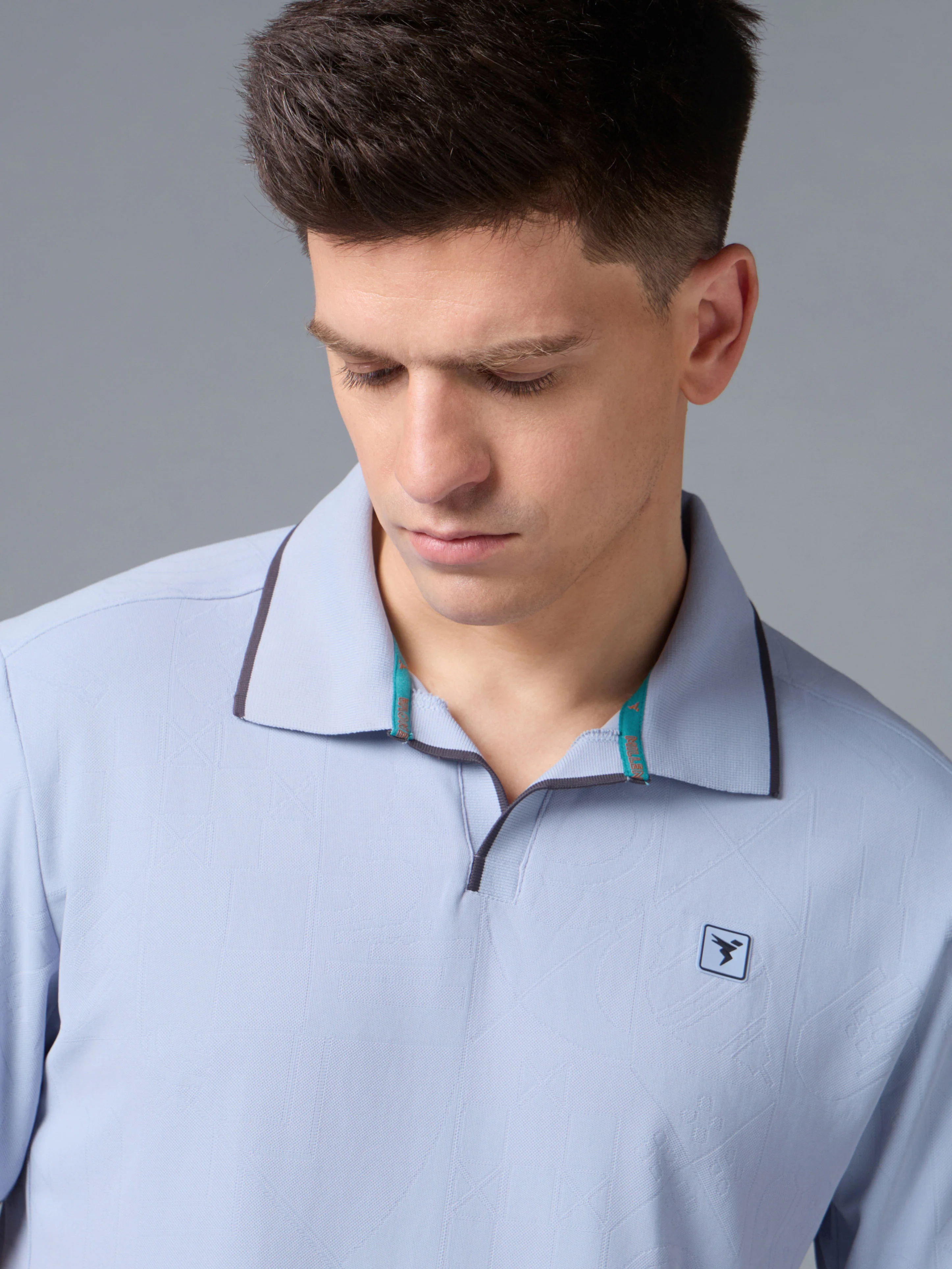 Men Regular Fit Gym T-Shirt with MATPIQ - Image 4