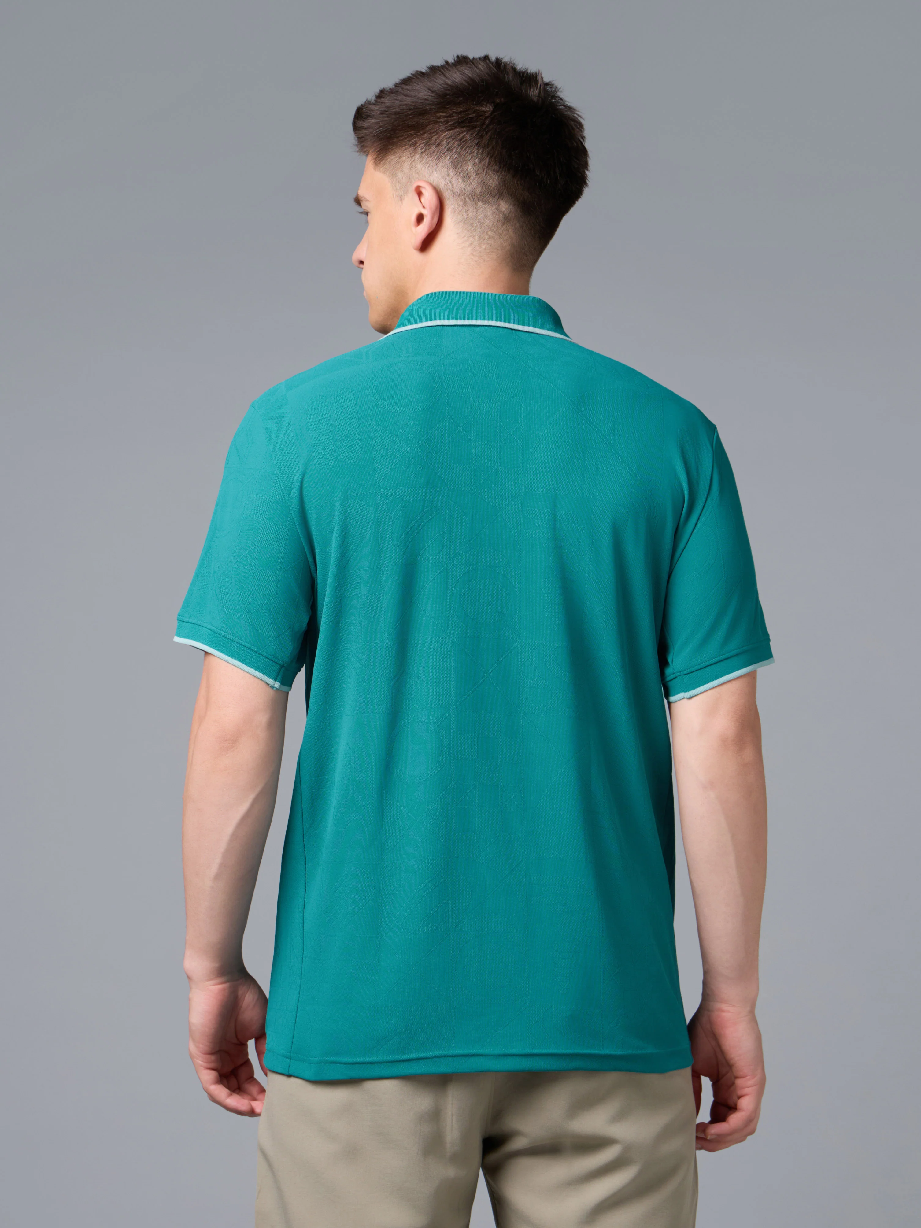 Men Regular Fit Gym T-Shirt with MATPIQ - Image 3