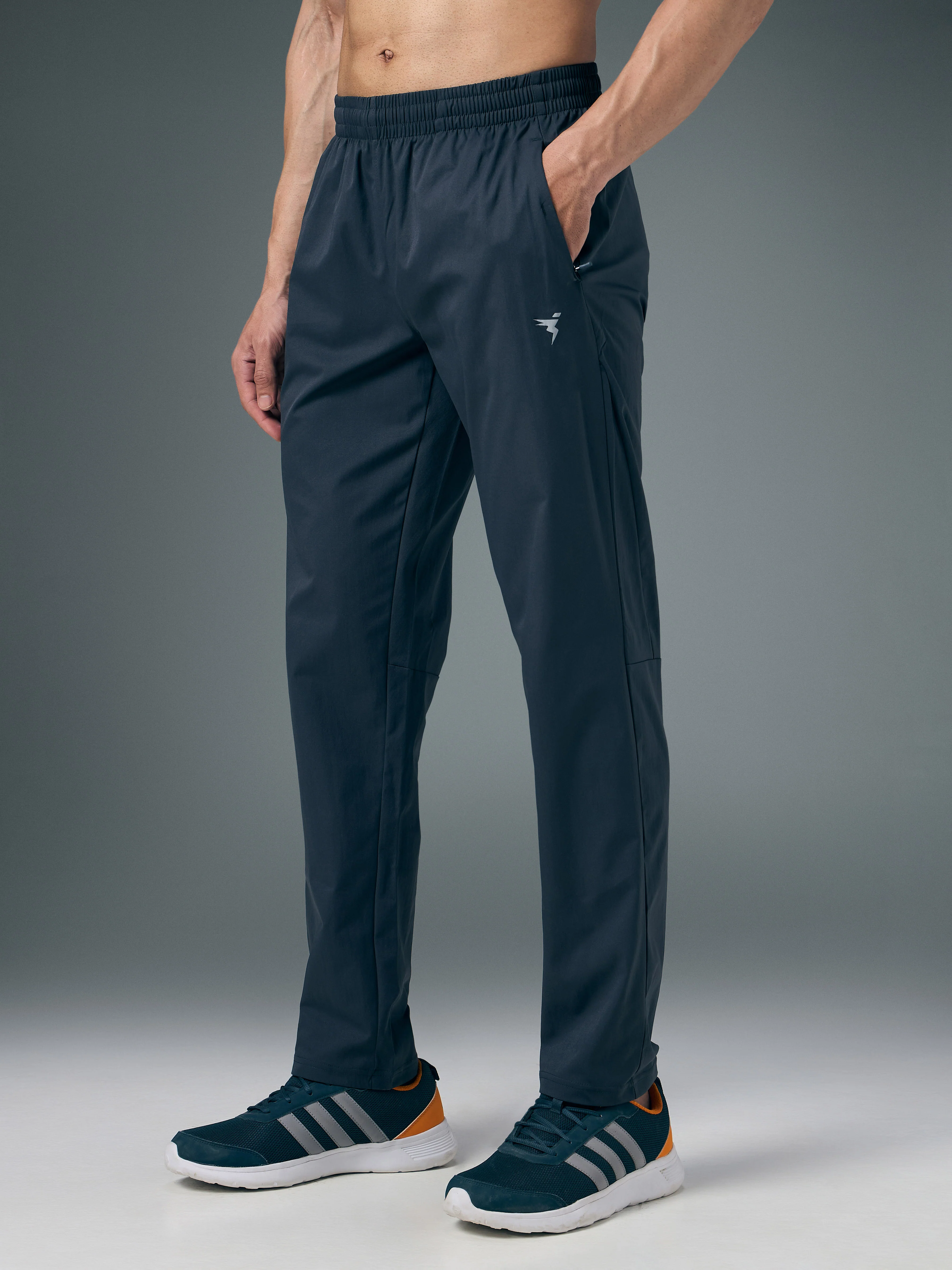 Men Regular Fit Trackpants with TS FLEXI - Image 4