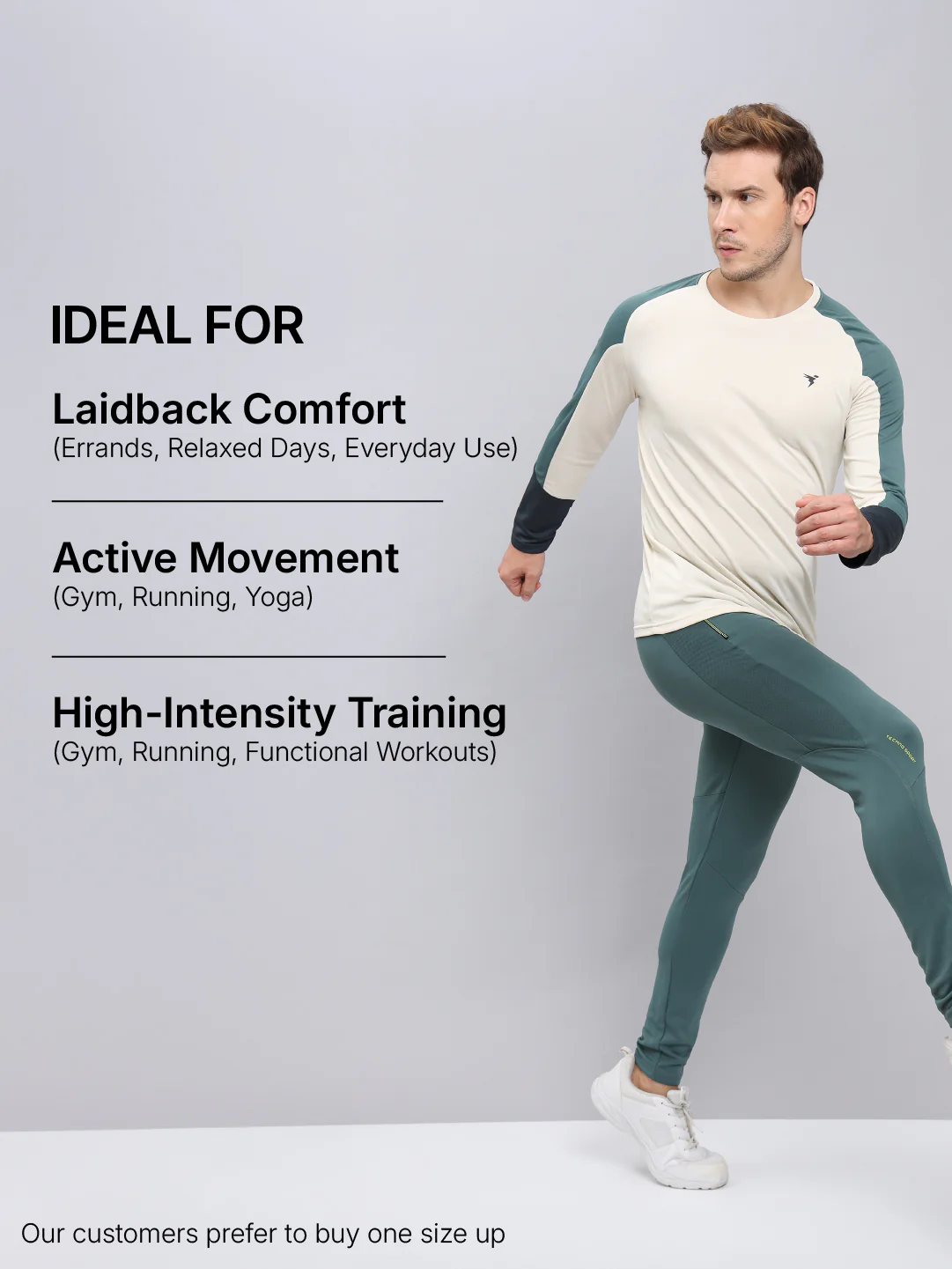 Men Colorblock Slim Fit Crew Neck T-shirt with TECHNO COOL+ - Image 6