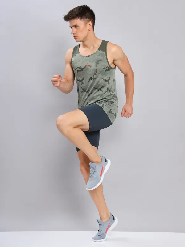 Men Self Design Slim Fit Scoop Neck Innerwear Vest with DOUBLE COOL - Image 2