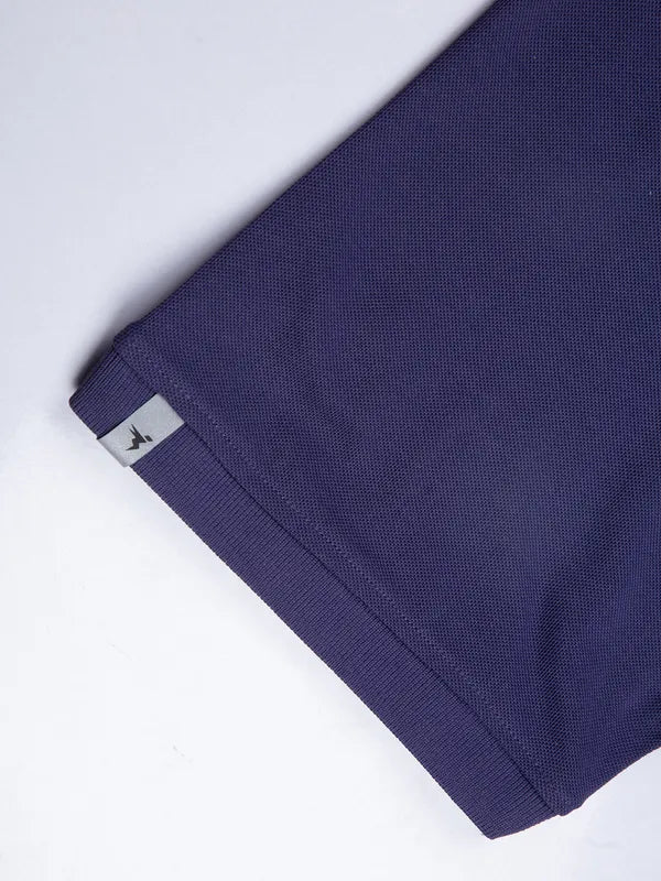 Men Solid Slim Fit Polo T-shirt with MATPIQ - Image 8