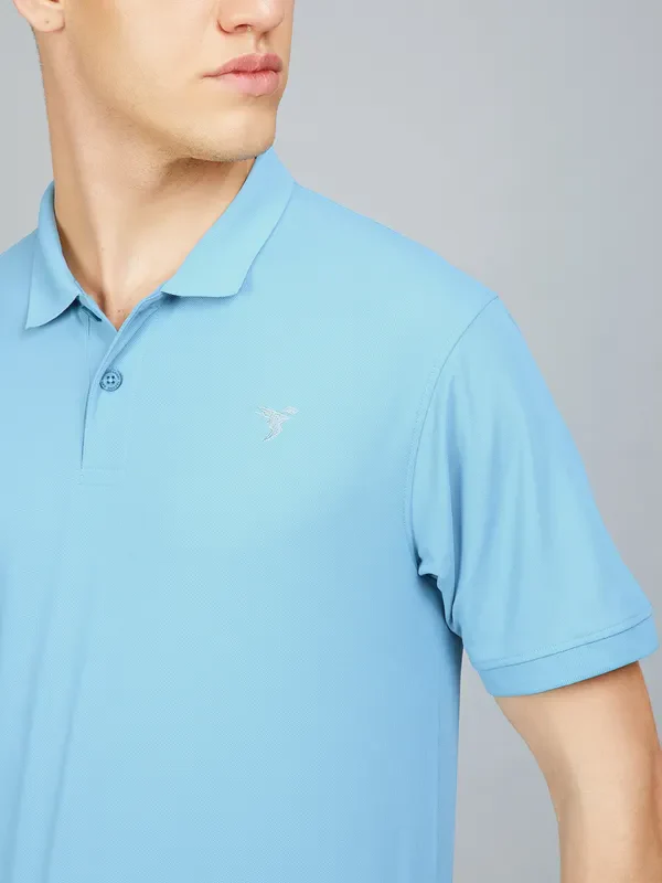 Men Solid Slim Fit Polo T-shirt with MATPIQ - Image 6