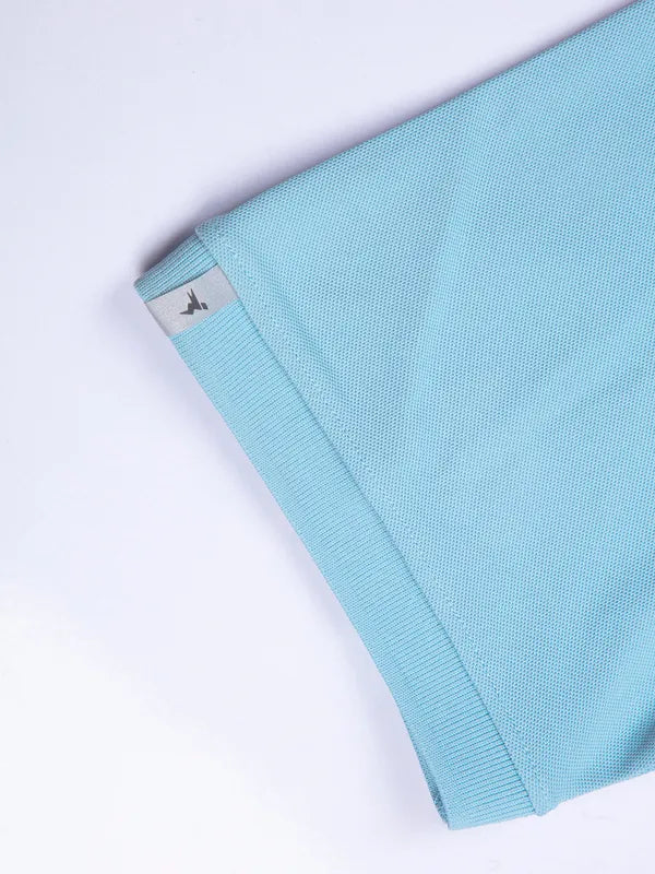 Men Solid Slim Fit Polo T-shirt with MATPIQ - Image 8