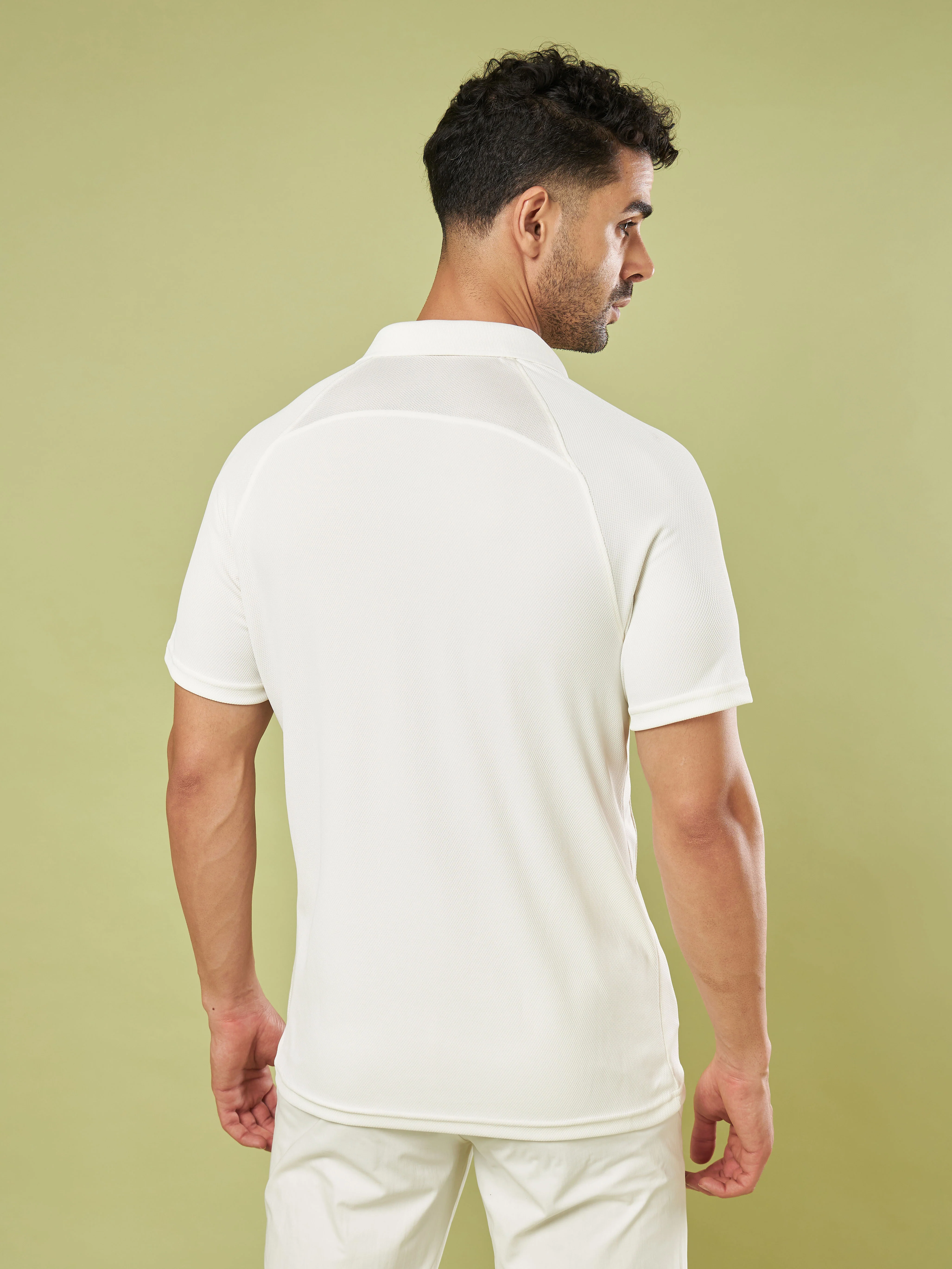 Men Slim Fit Cricket Jersey - Image 2