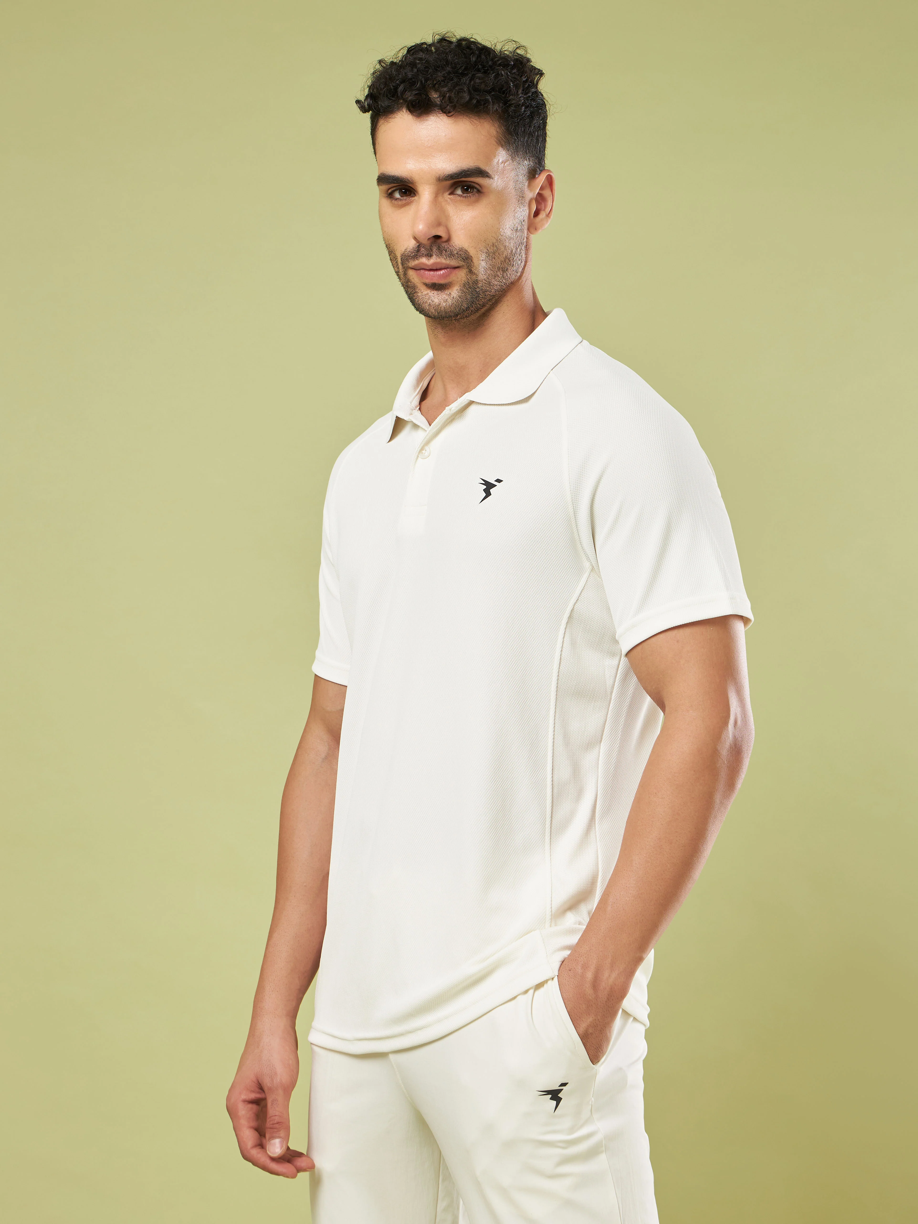 Men Slim Fit Cricket Jersey - Image 3