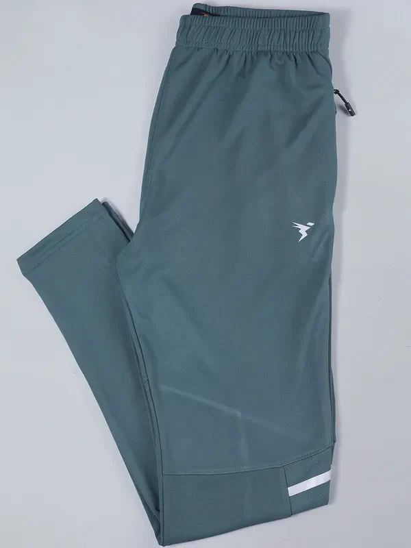 Men Solid Slim Fit Trackpants with TECHNO DRY - Image 7
