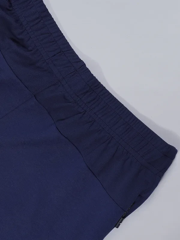 Men Solid Slim Fit Trackpants with TECHNO DRY - Image 6