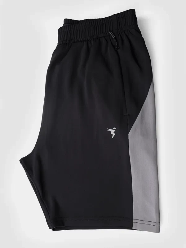 Men Colorblock Slim Fit Shorts with TECHNO DRY - Image 6