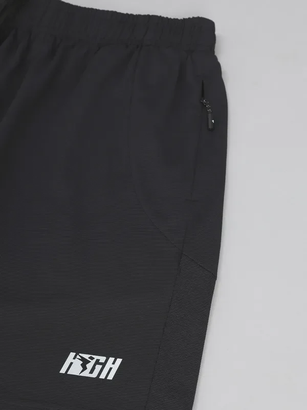 Men Solid Slim Fit Shorts with MATPIQ - Image 8