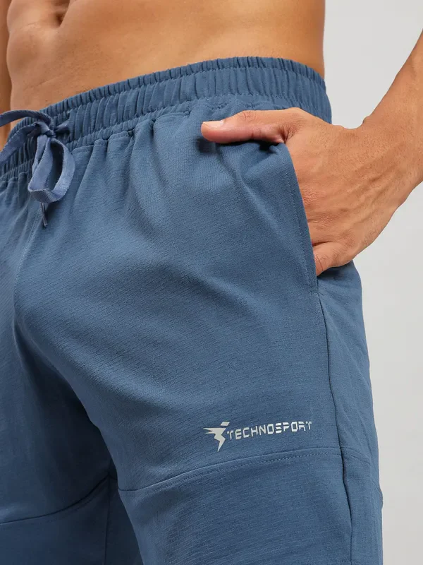 Men Solid Relax Fit Shorts with ELASTO LITE - Image 6
