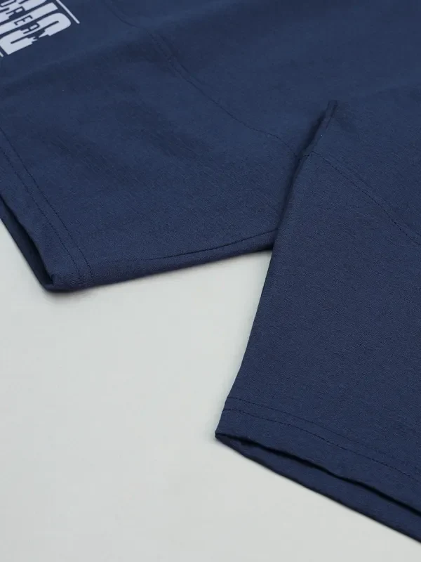 Men Solid Relax Fit Shorts with ELASTO LITE - Image 2