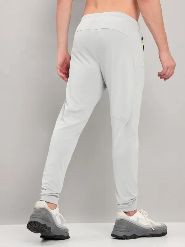 Men Solid Slim Fit Trackpants with TECHNO DRY - Image 4