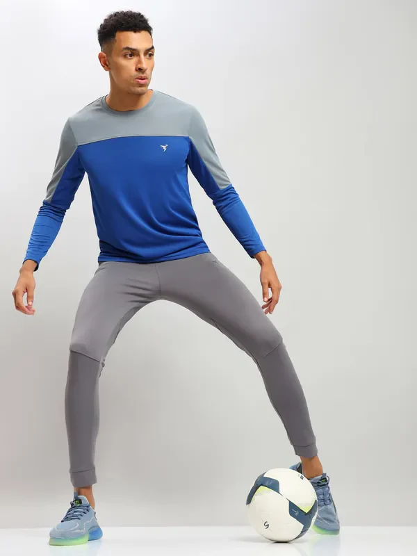 Men Solid Slim Fit Trackpants with TECHNO DRY - Image 10