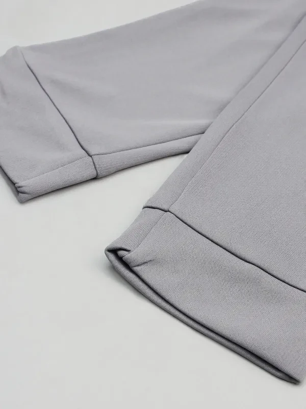 Men Solid Slim Fit Trackpants with TECHNO DRY - Image 4