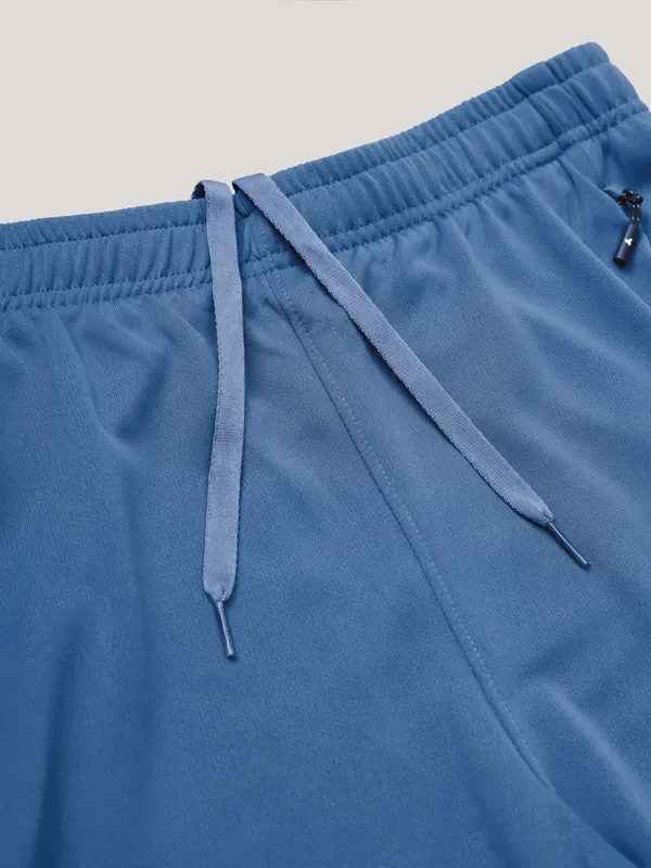 Men Solid Slim Fit Trackpants with TECHNO DRY - Image 6
