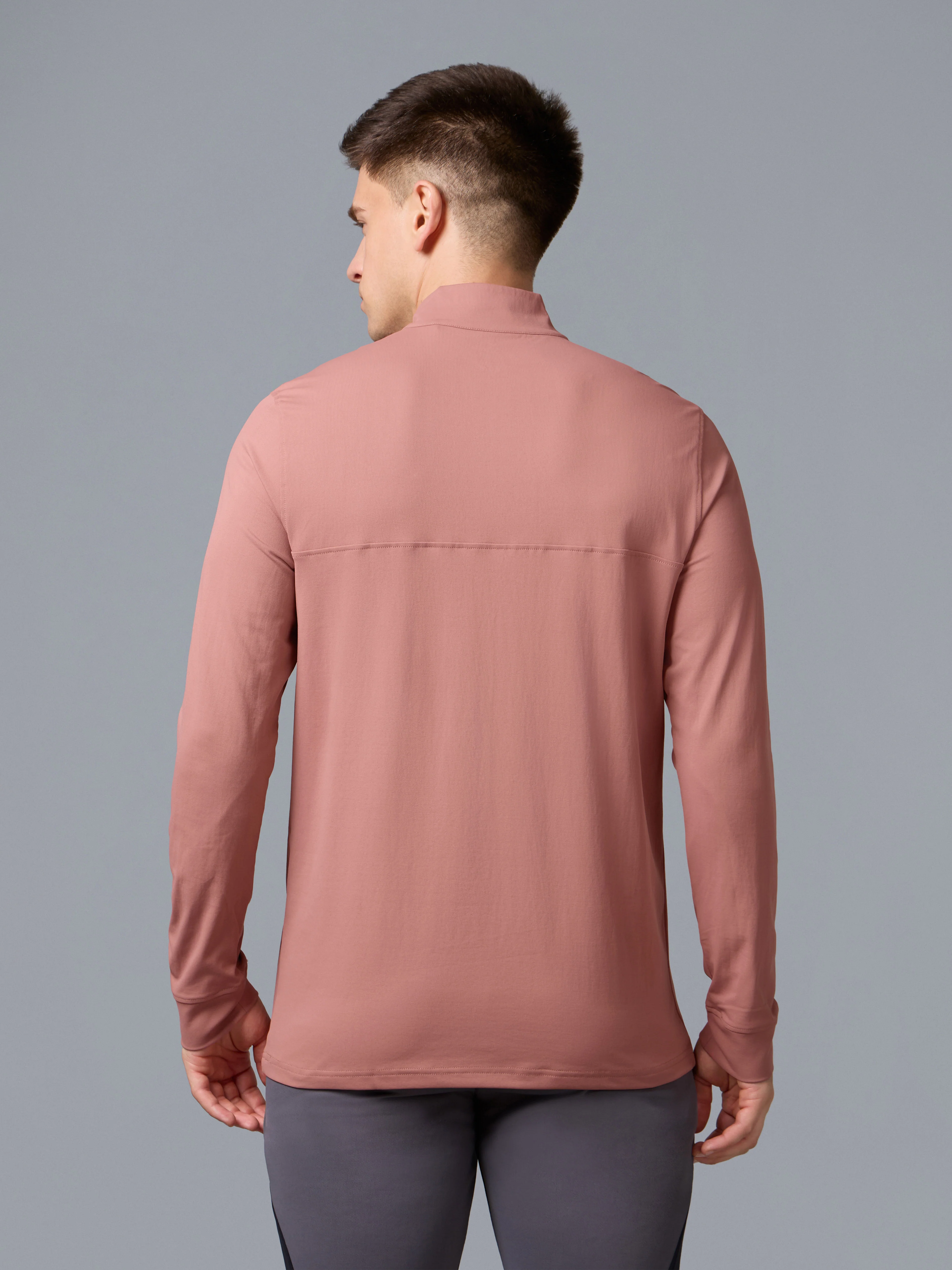 Men Slim Fit Gym, Dry Fit Sports T-Shirt with TECHNO DRY - Image 3