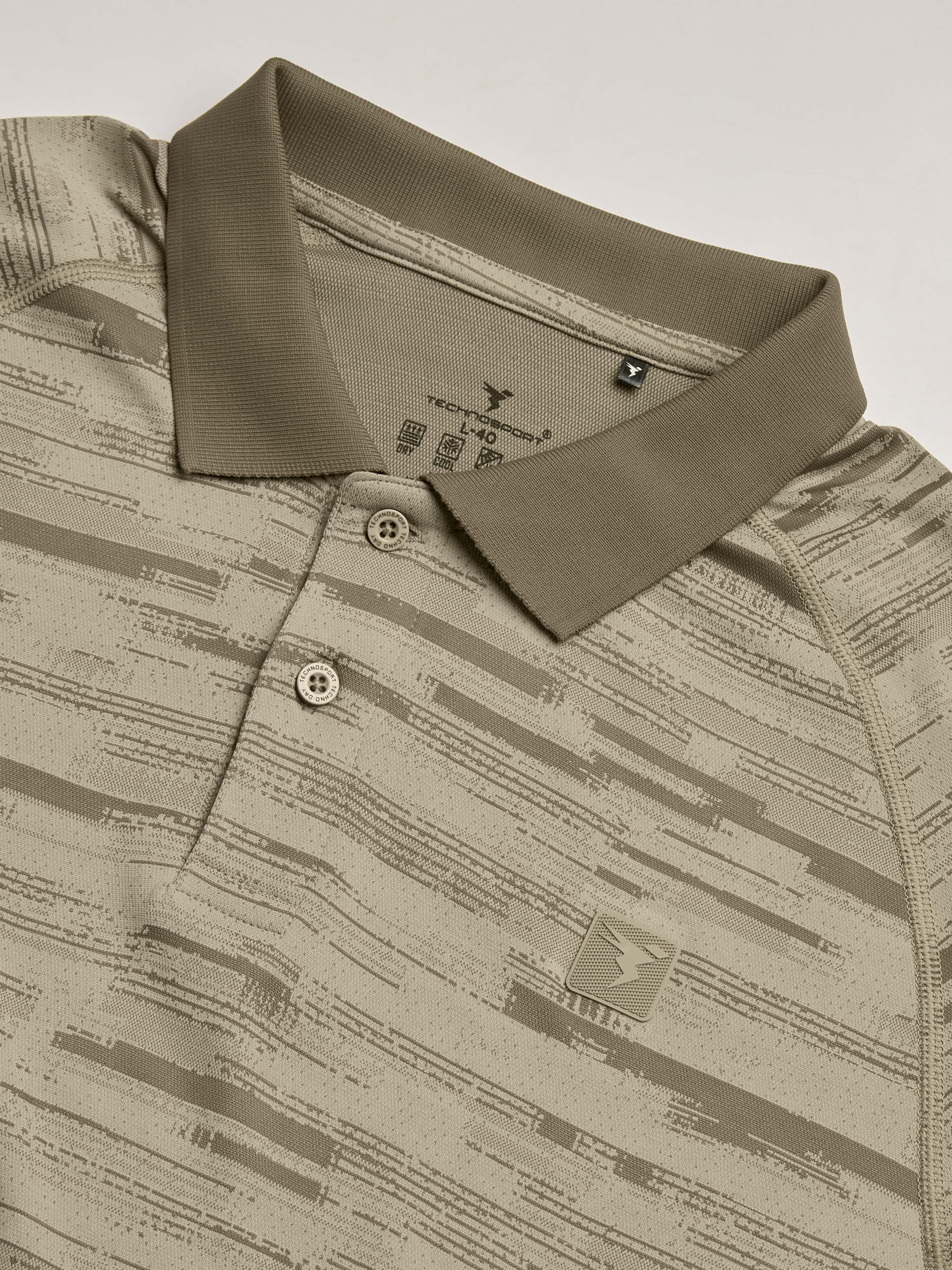 Men Slim Polo Neck T-shirt with DOUBLECOOL - Image 7