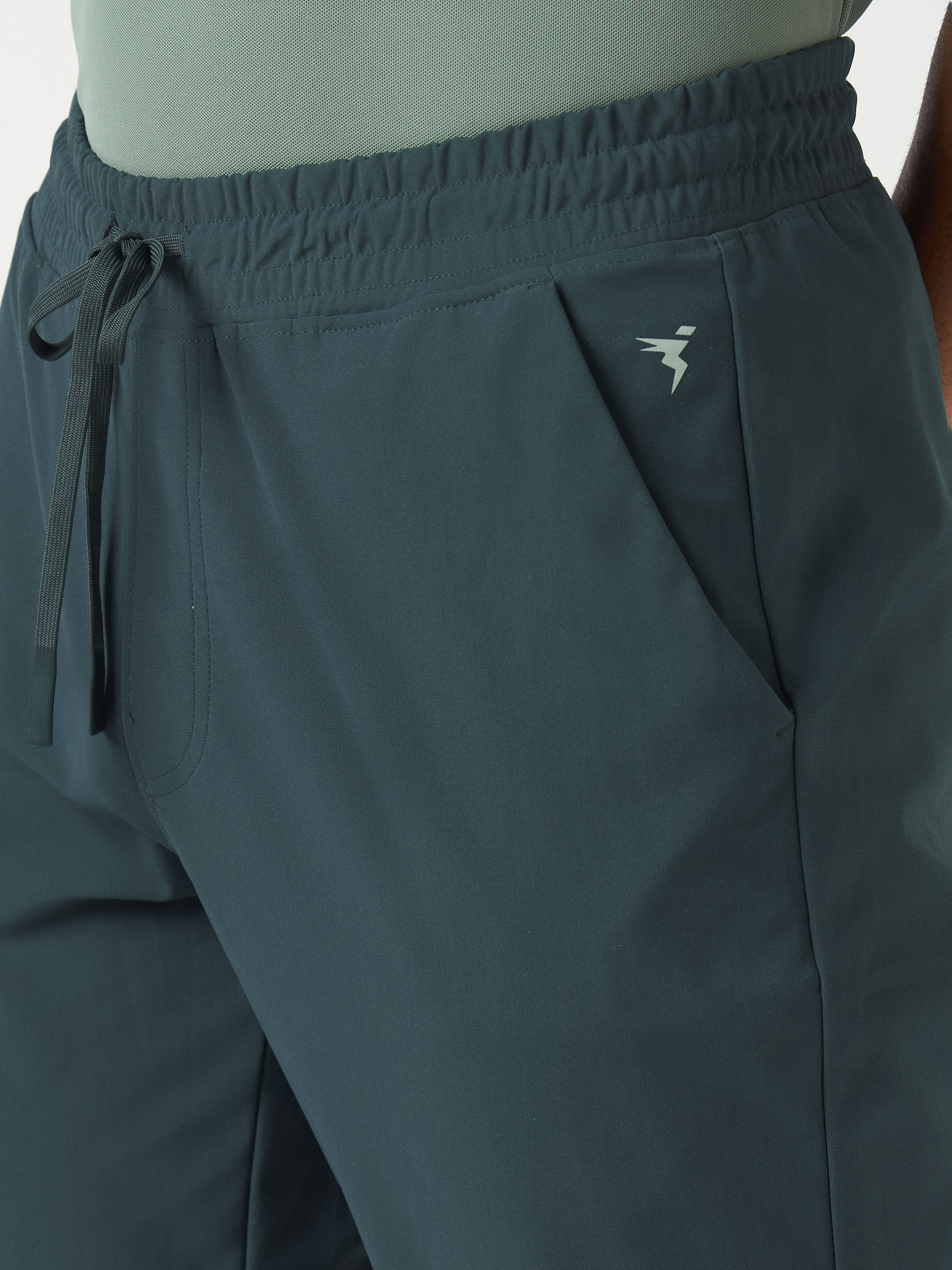 Men Solid Regular Fit Joggers Pants with DURACOOL+ - Image 6
