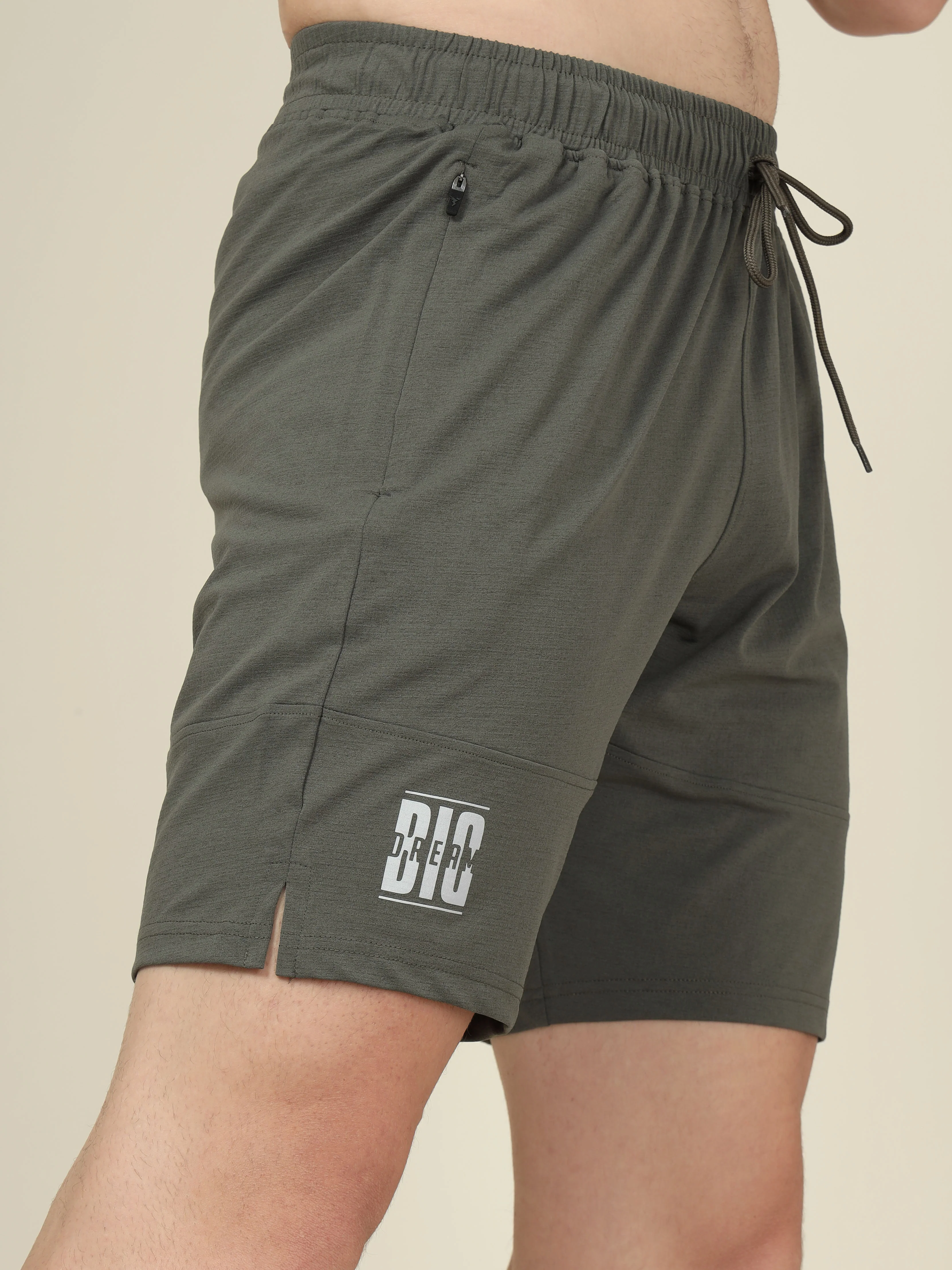 Men Solid Relax Fit Shorts with ELASTO LITE - Image 6