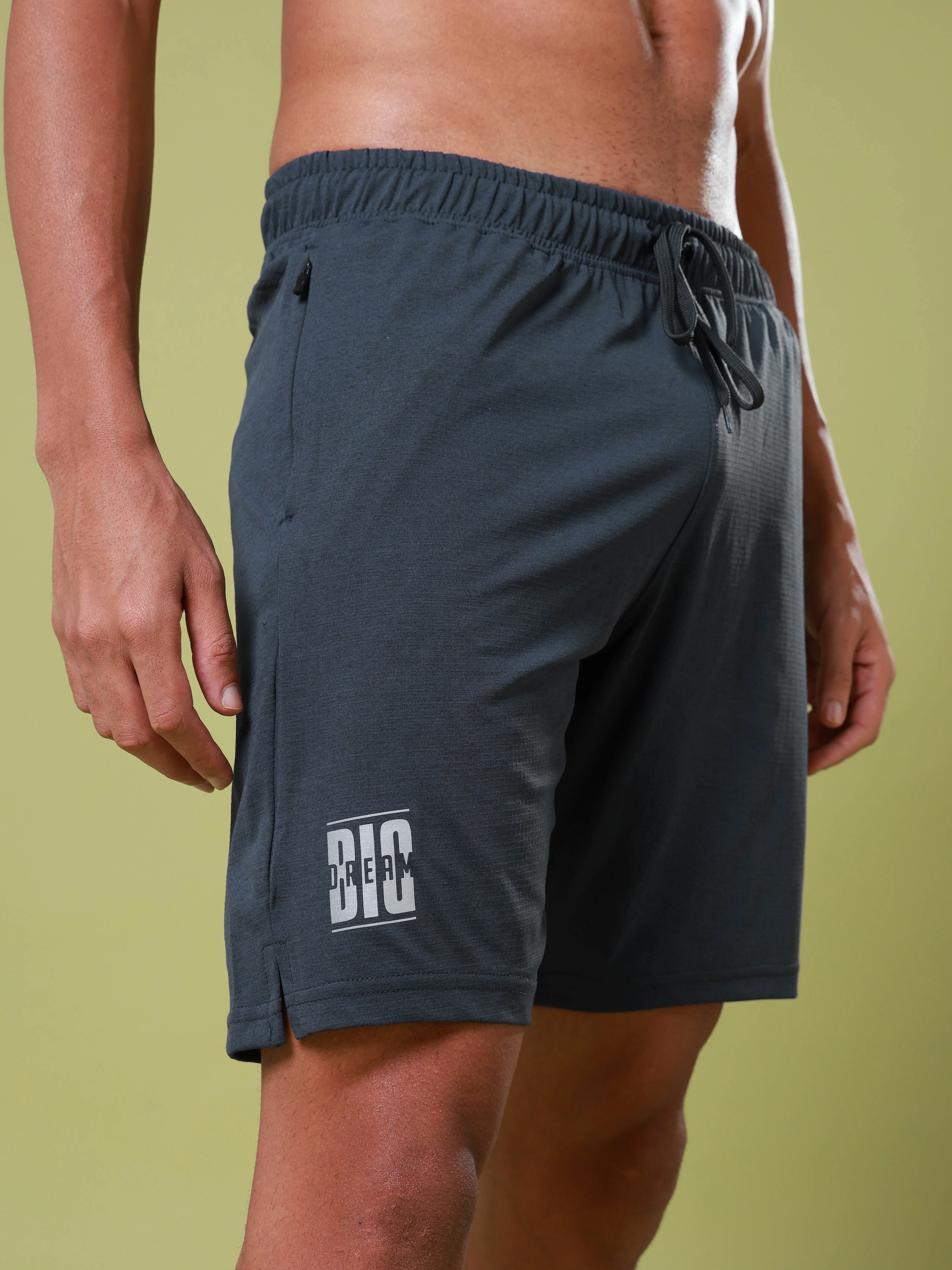 Men Solid Relax Fit Shorts with ELASTO LITE - Image 8