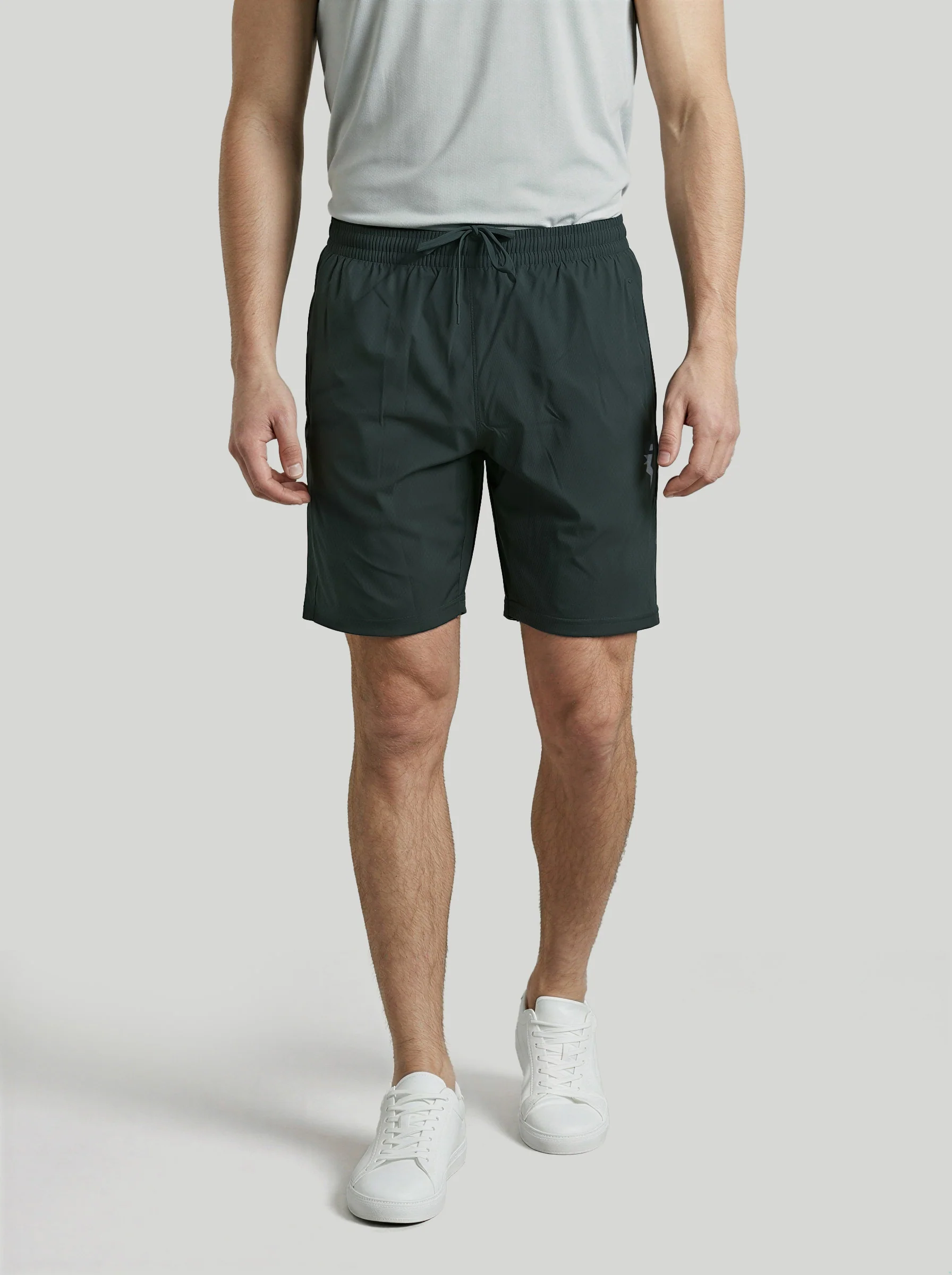Men Solid Relax Fit Shorts with TECHNOLITE - Image 2