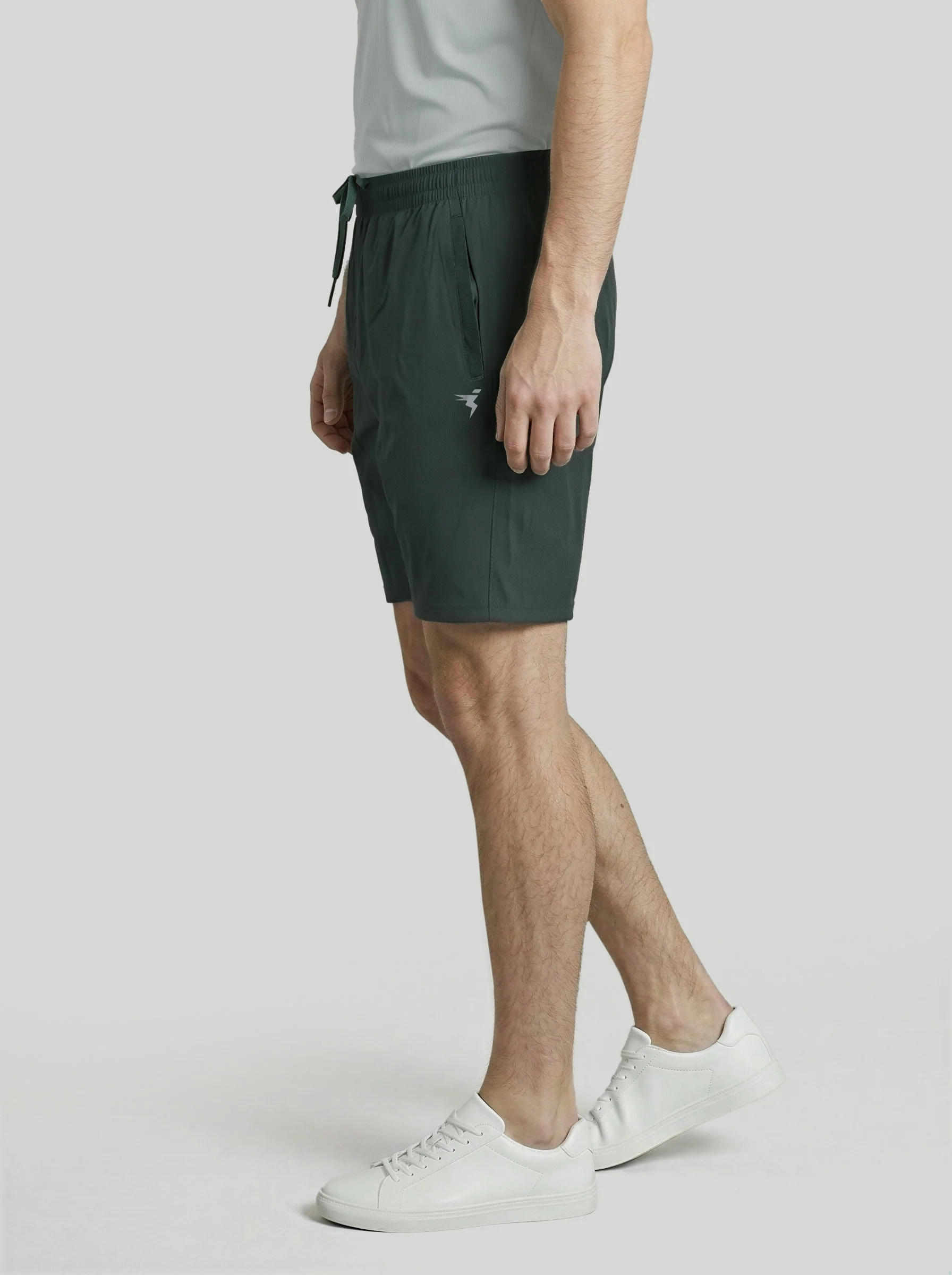 Men Solid Relax Fit Shorts with TECHNOLITE - Image 5