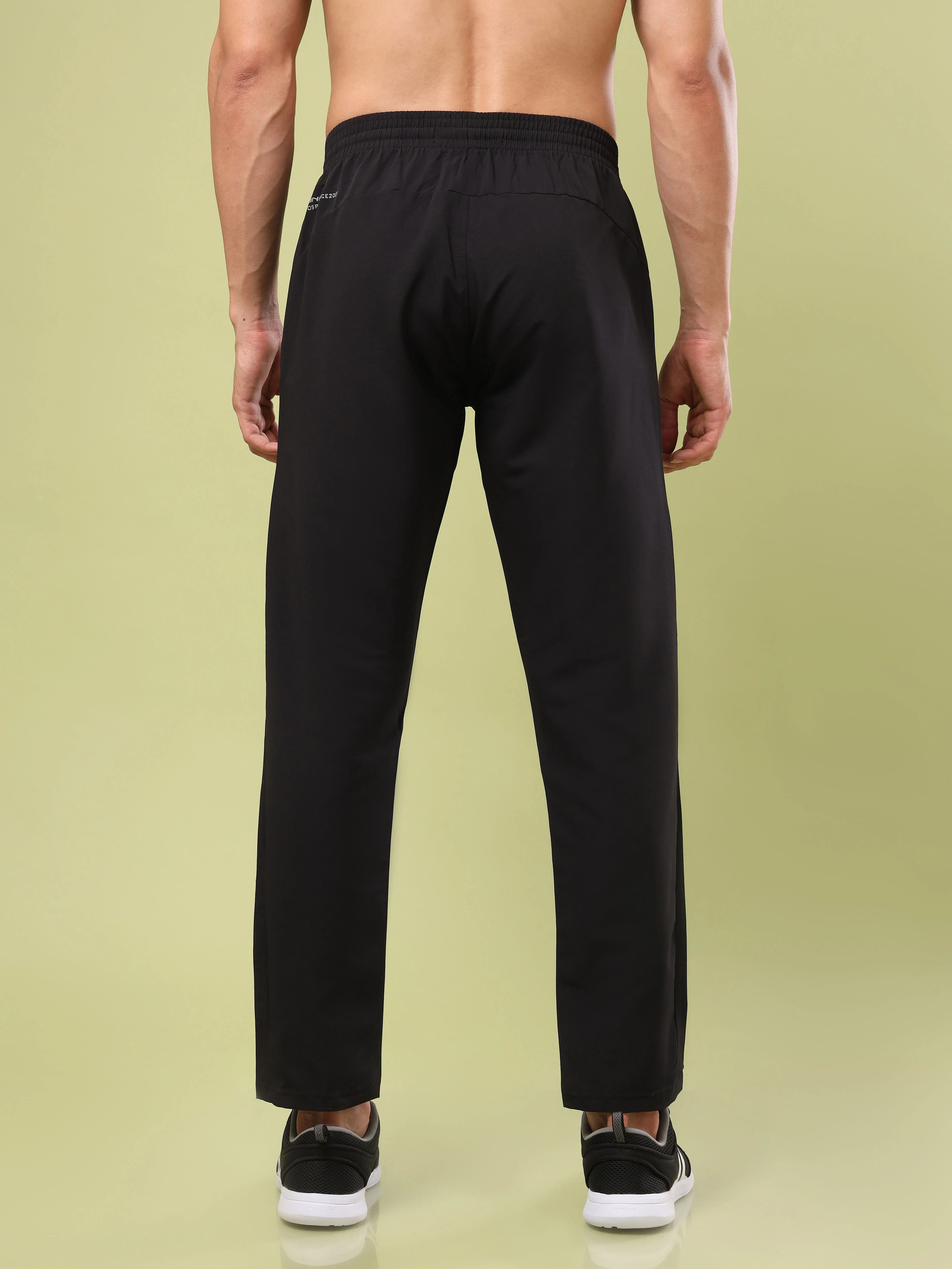 Men Solid Relax Fit Sports Trackpants with TECHNO LITE - Image 2