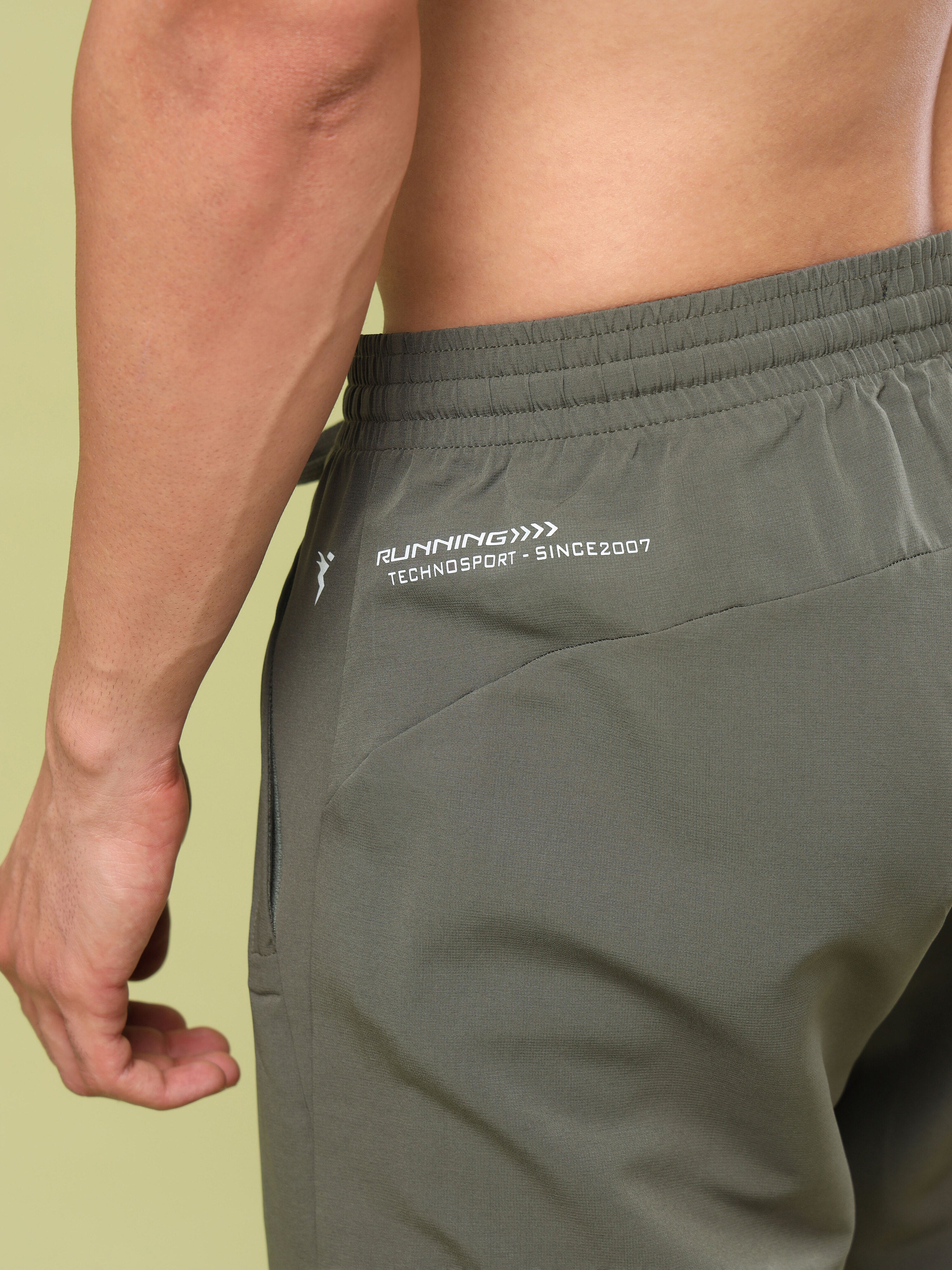 Men Solid Relax Fit Sports Trackpants with TECHNO LITE - Image 6