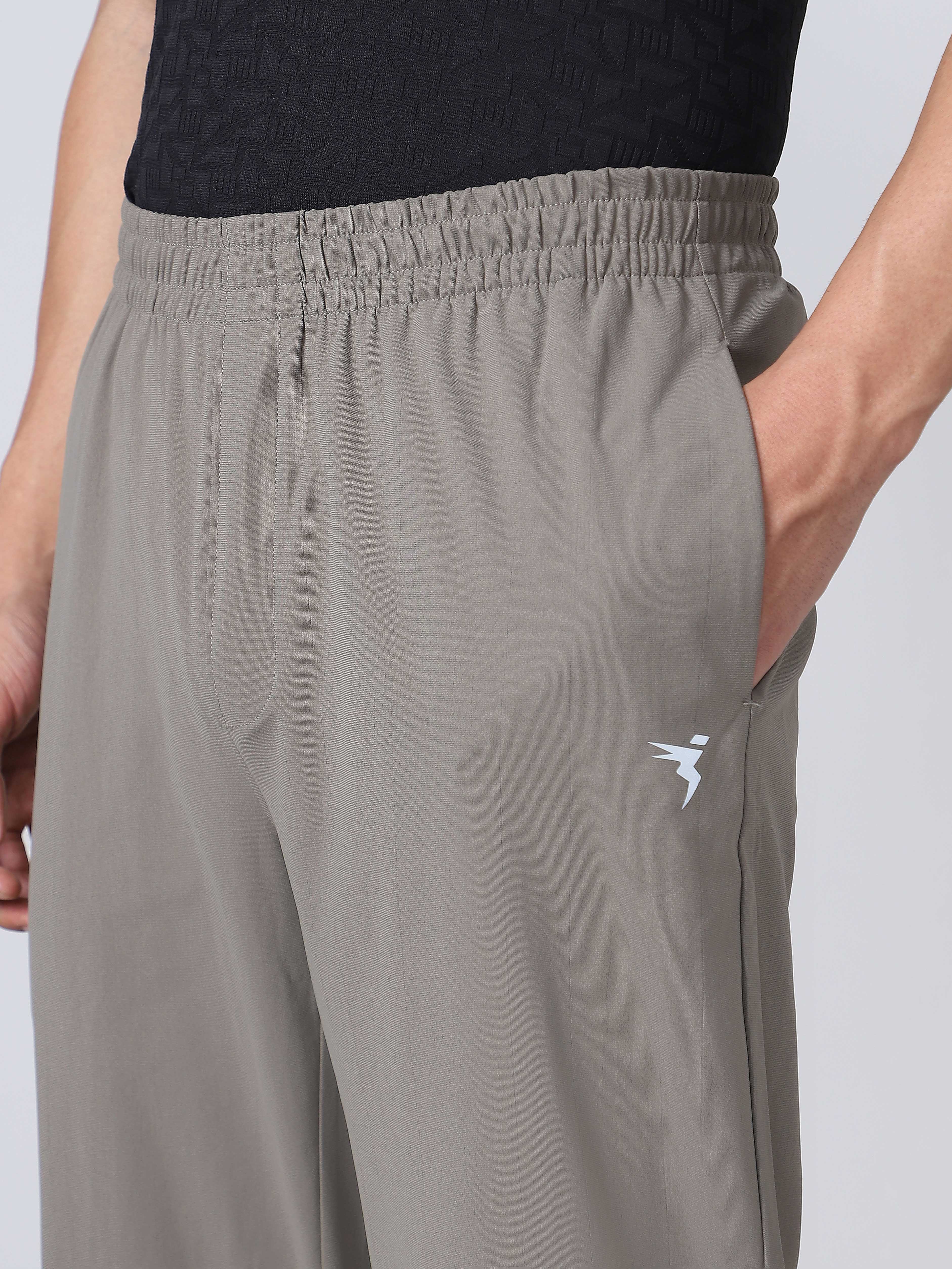 Men Solid Relax Fit Trackpants with DURACOOL+ - Image 7