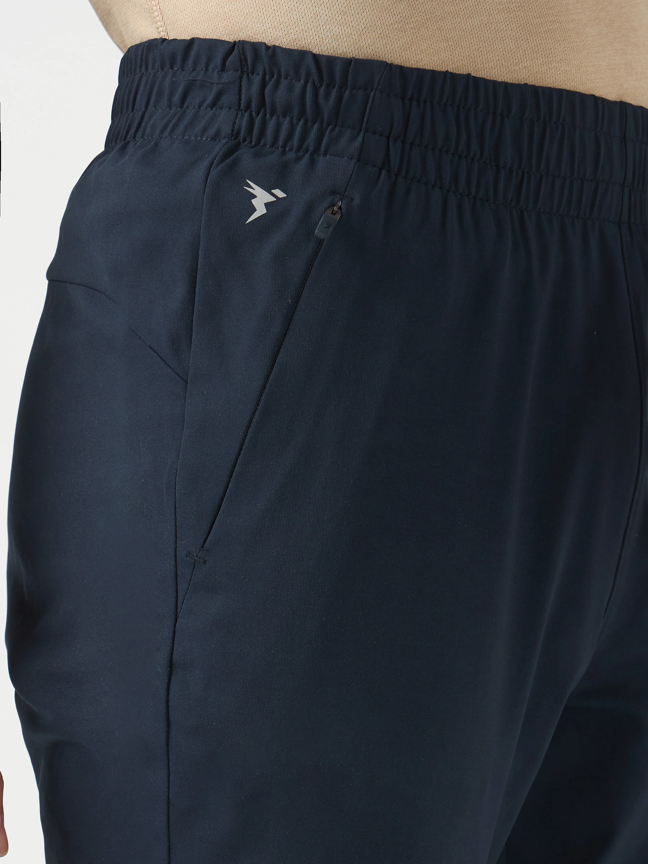 Men Solid Relax Fit Trackpants with ELASTO PLUS - Image 6