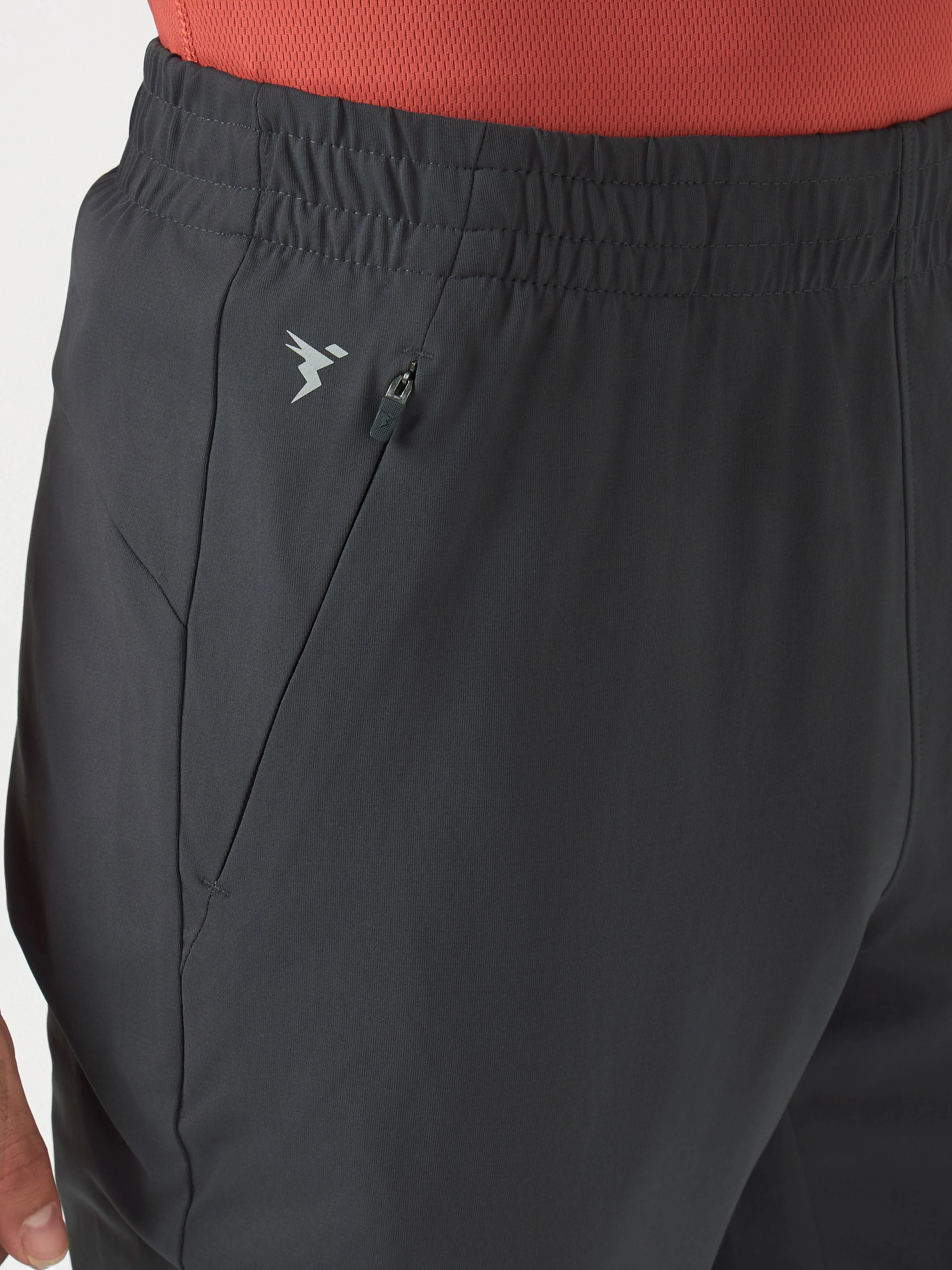 Men Solid Relax Fit Trackpants with ELASTO PLUS - Image 6