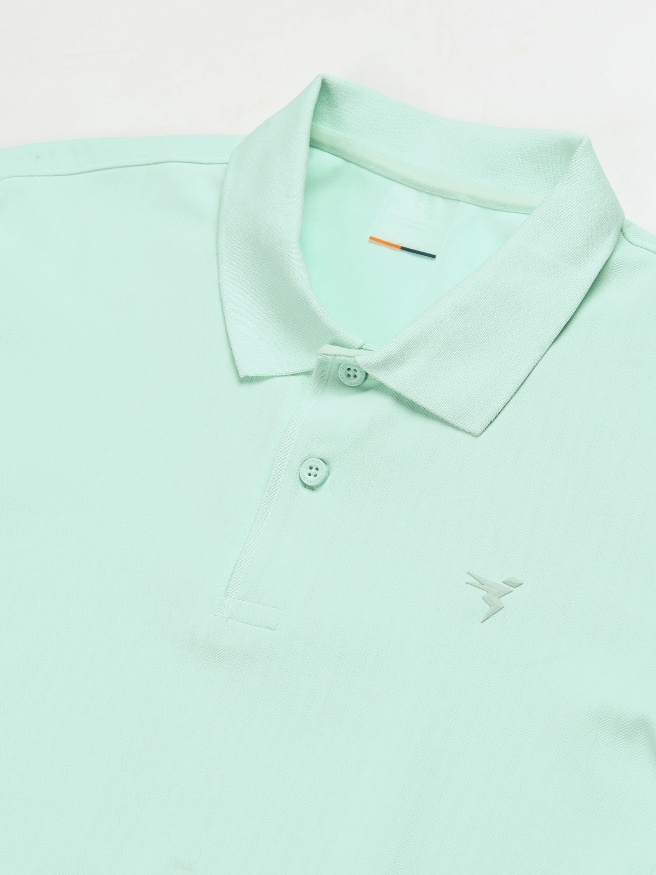 Men Solid Active Polo T-shirt with ELASTO PLUS - Image 7