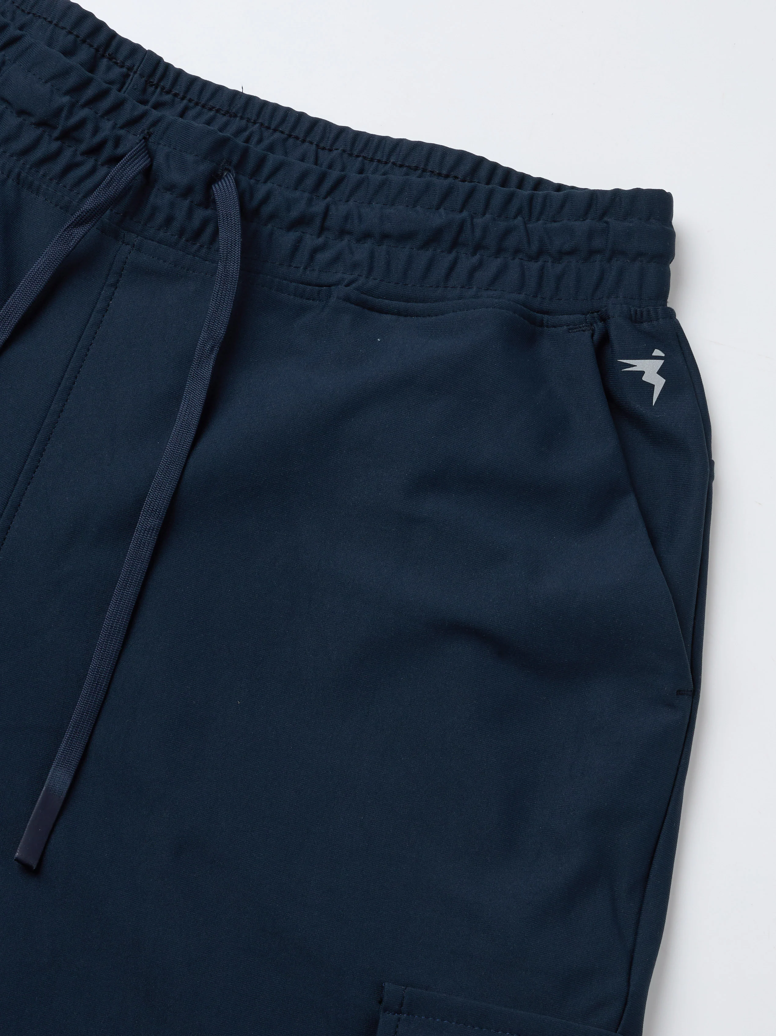 Men Solid Slim Fit Cargo Joggers with DURACOOL+ - Image 5