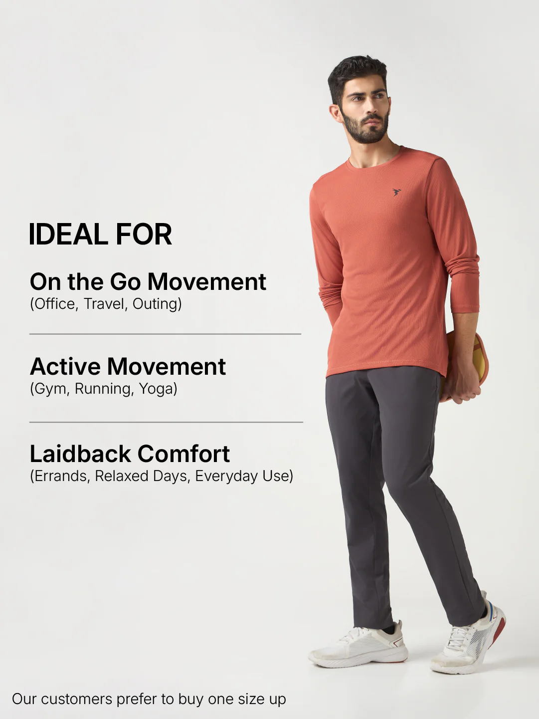 Men Solid Slim Fit Crew Neck T-shirt with TECHNO COOL+ - Image 5