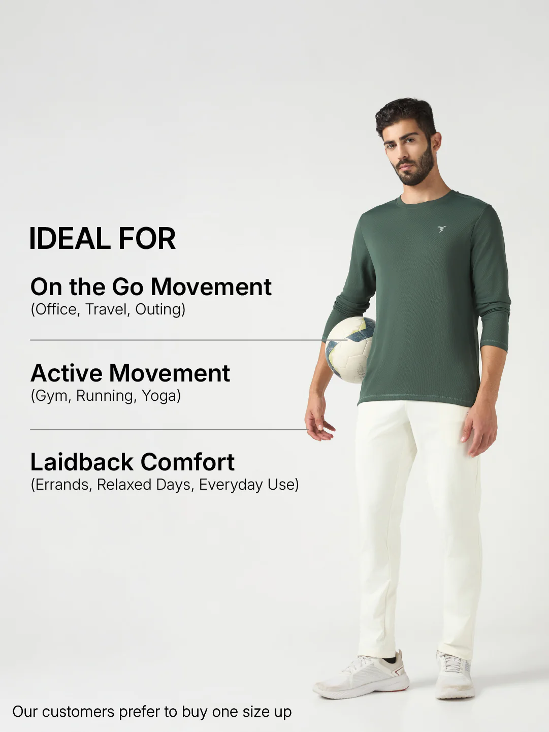 Men Solid Slim Fit Crew Neck T-shirt with TECHNO COOL+ - Image 6