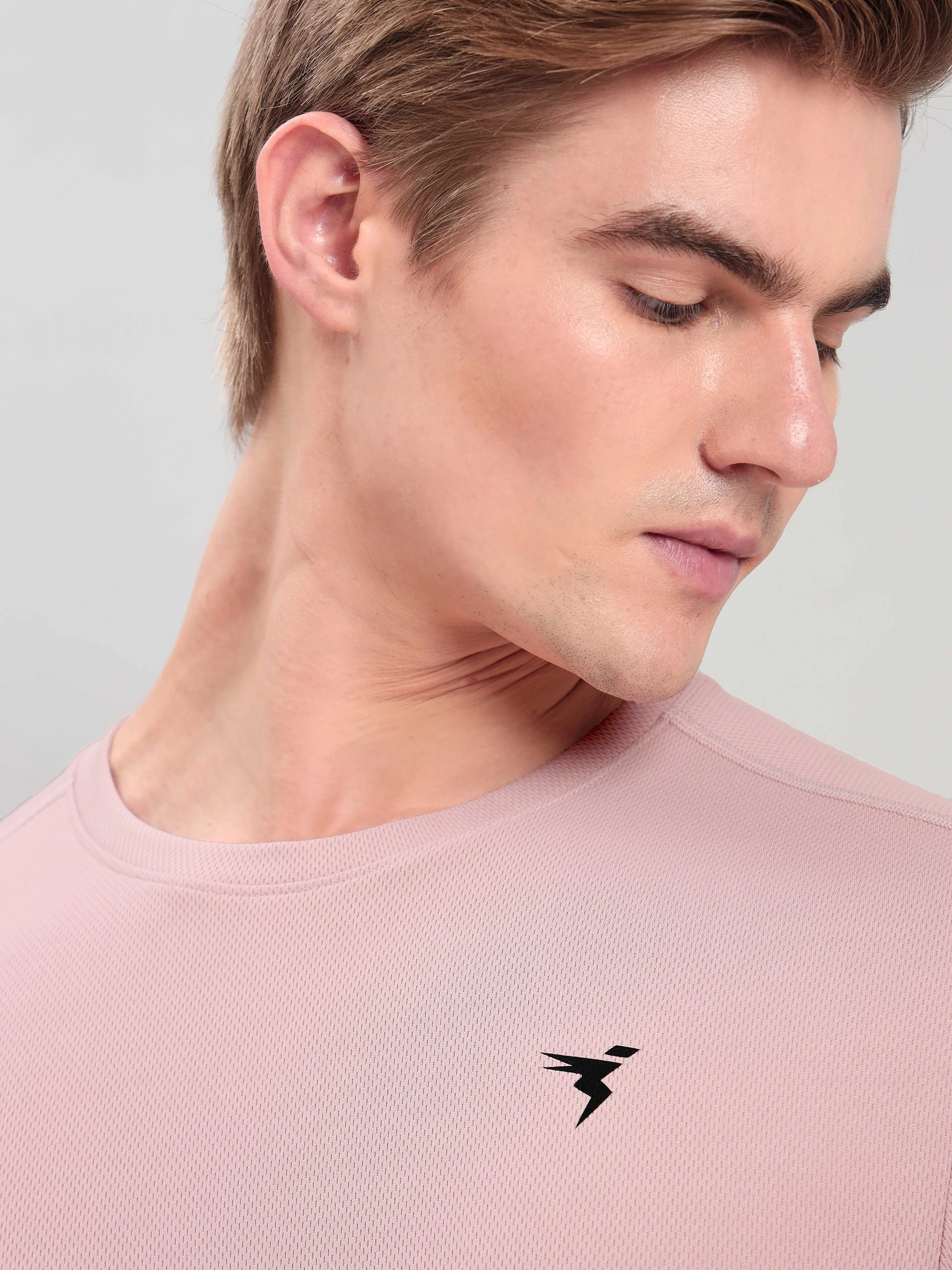 Men Solid Slim Fit Crew Neck T-shirt with TECHNO COOL+ (Pack of 2) - Image 4