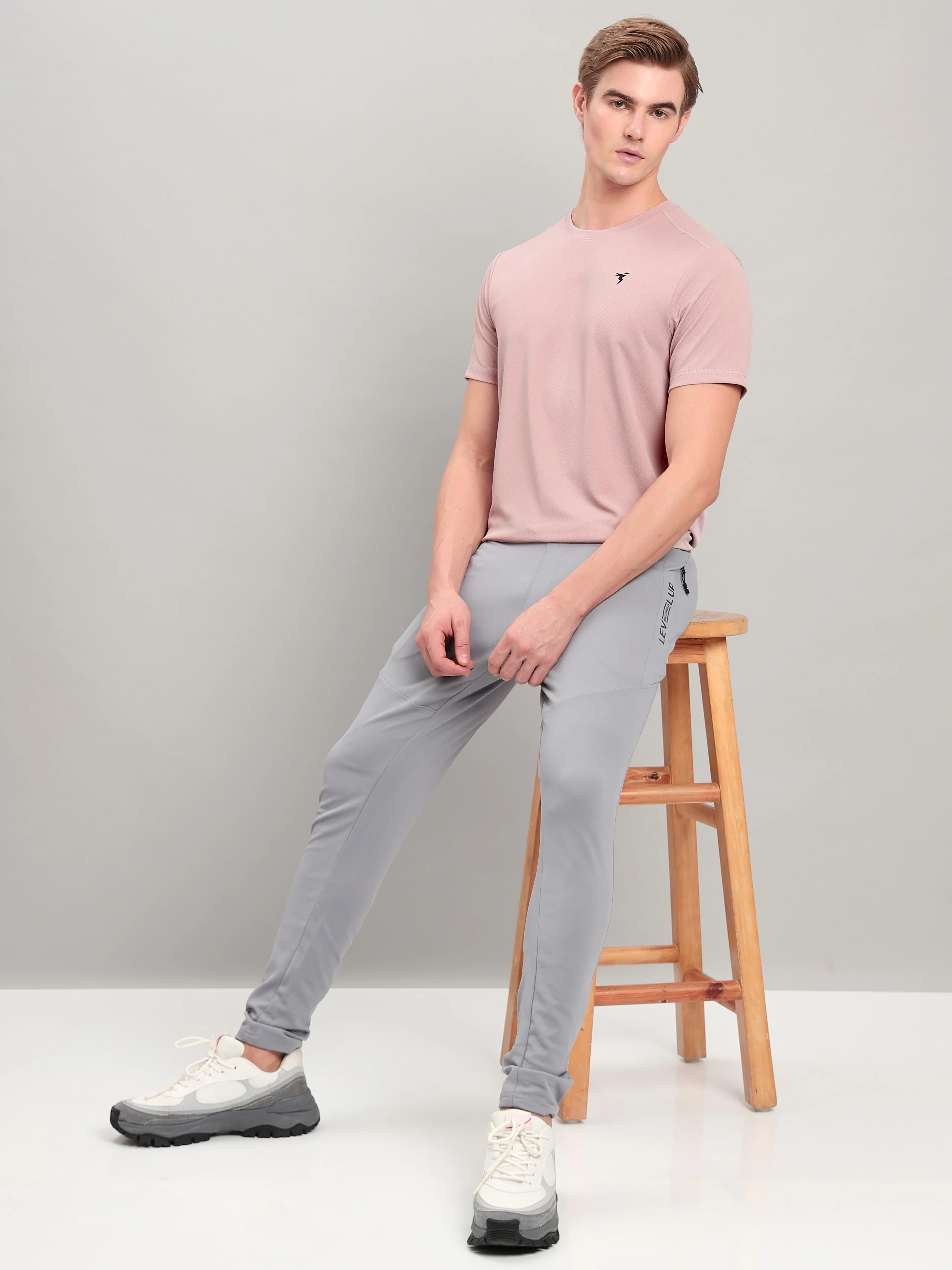 Men Solid Slim Fit Crew Neck T-shirt with TECHNO COOL+ (Pack of 2) - Image 6