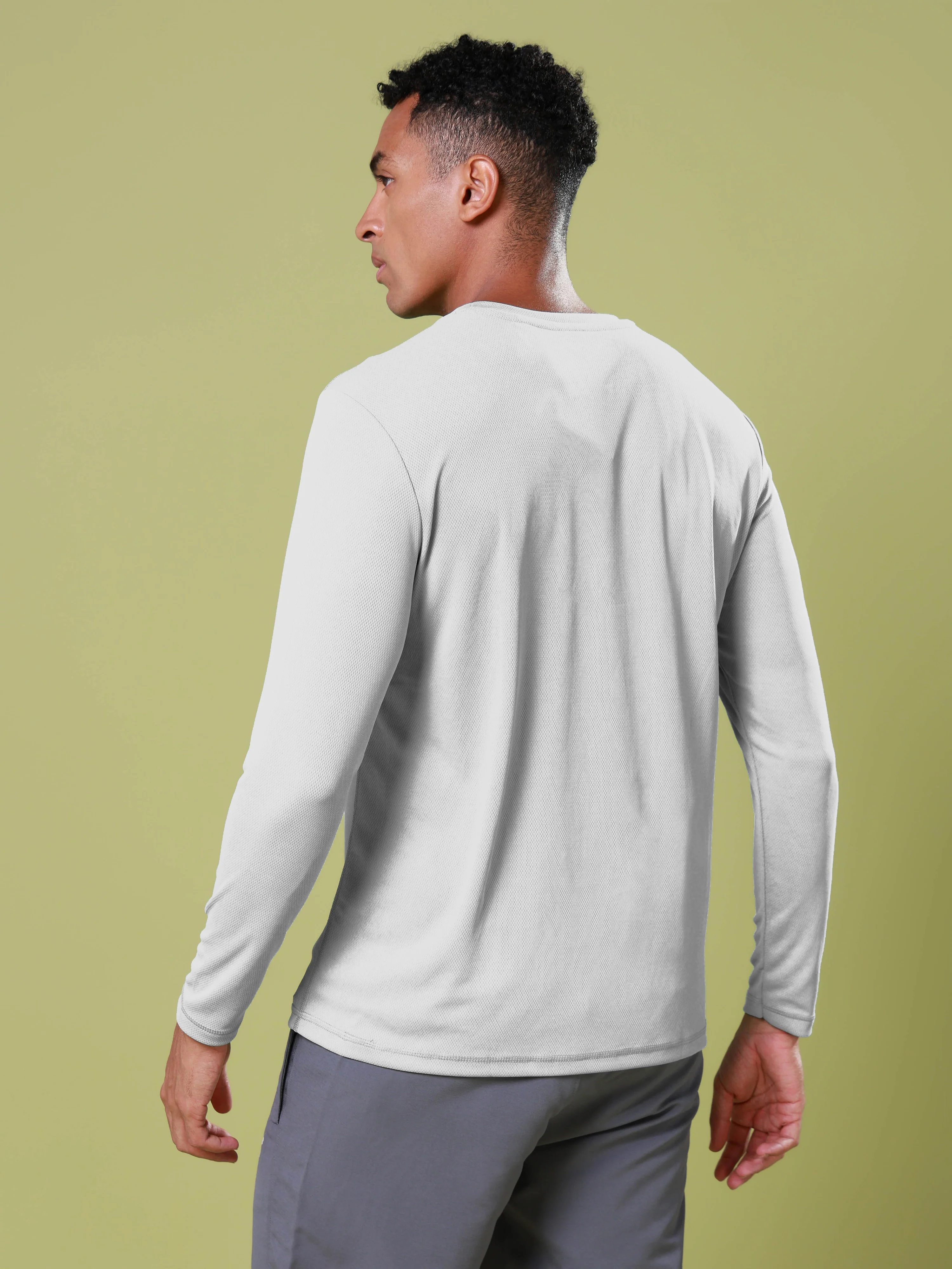 Men Solid Slim Fit Crew Neck T-shirt with TECHNO COOL+ (Pack of 2) - Image 3